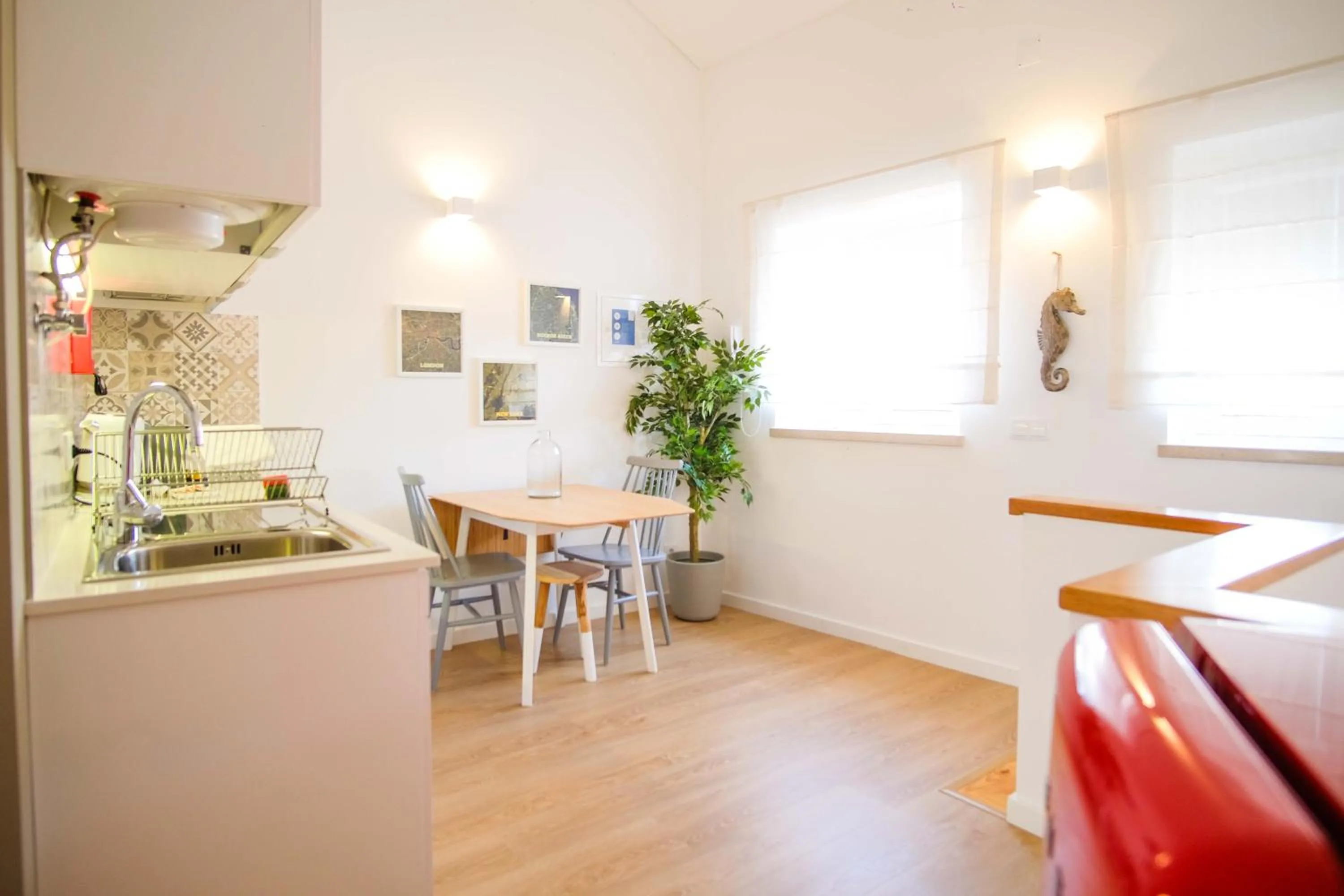 Kitchen or kitchenette in Feel Nazaré - Boutique Apartments