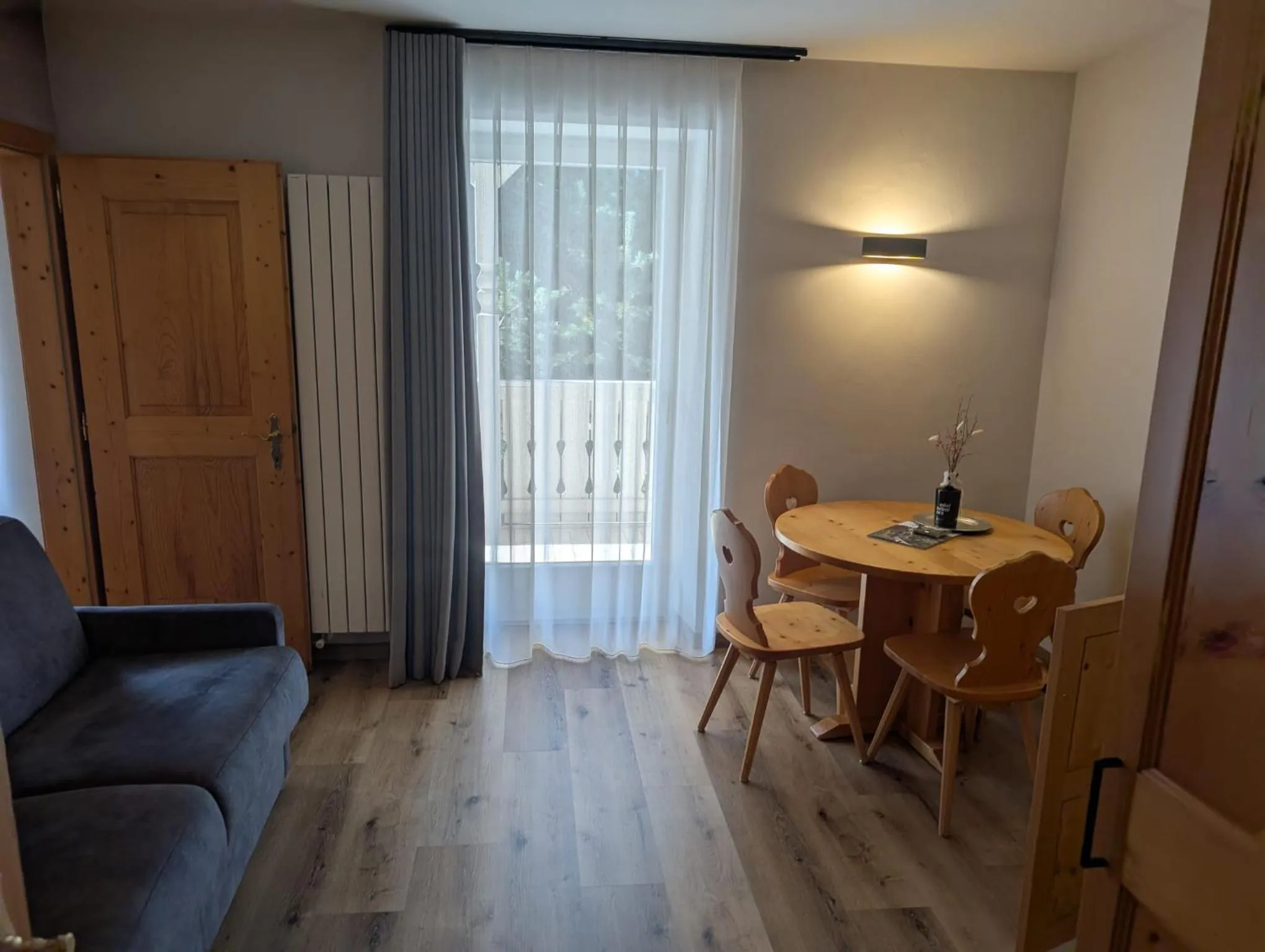 Living room in Eden Apartments