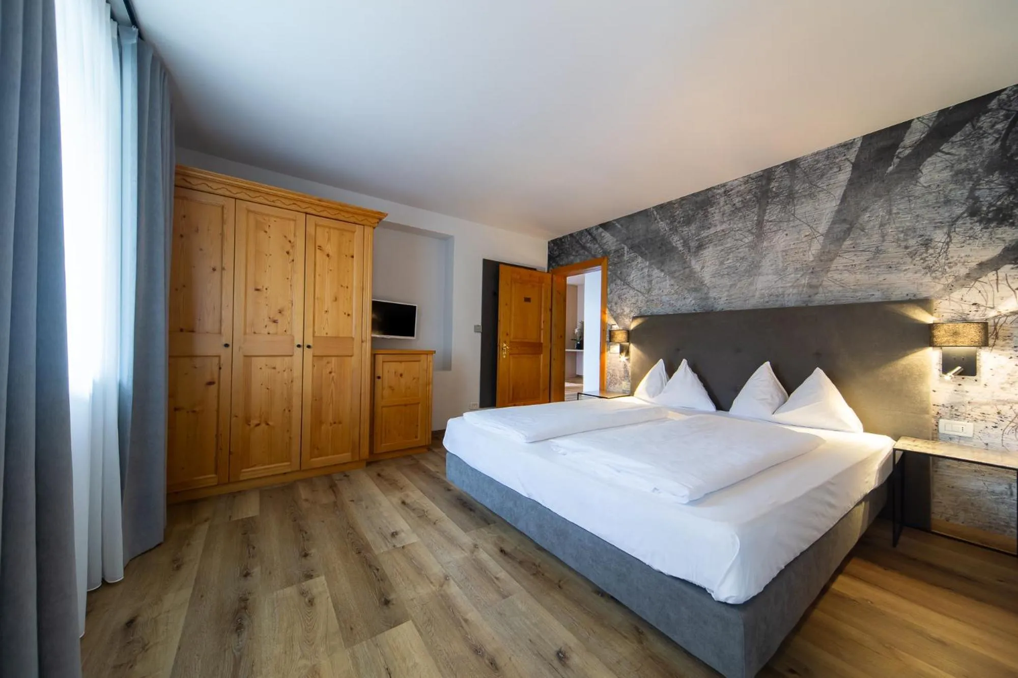 Bed in Eden Apartments