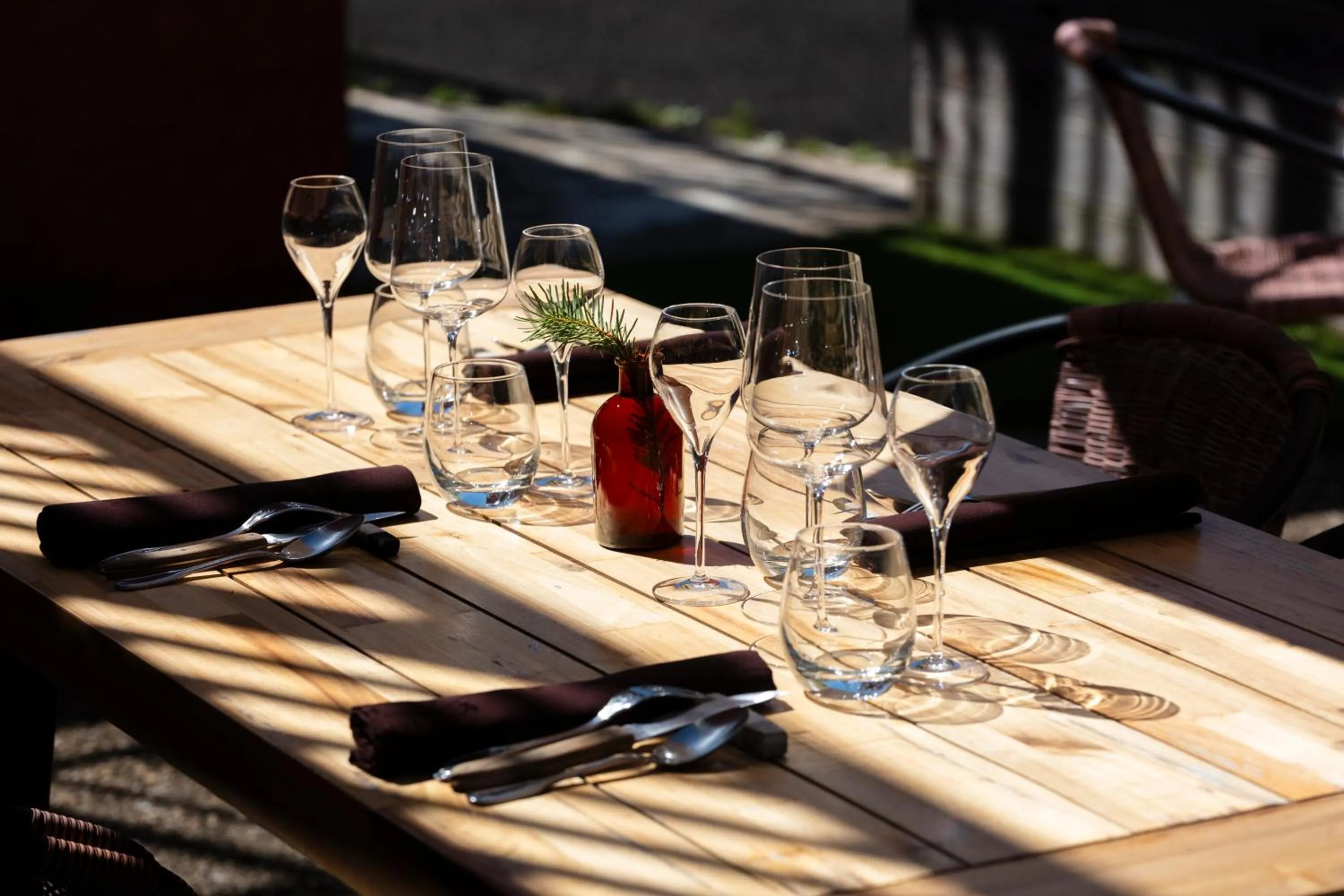 Restaurant/places to eat in Hotel Restaurant Les Glycines