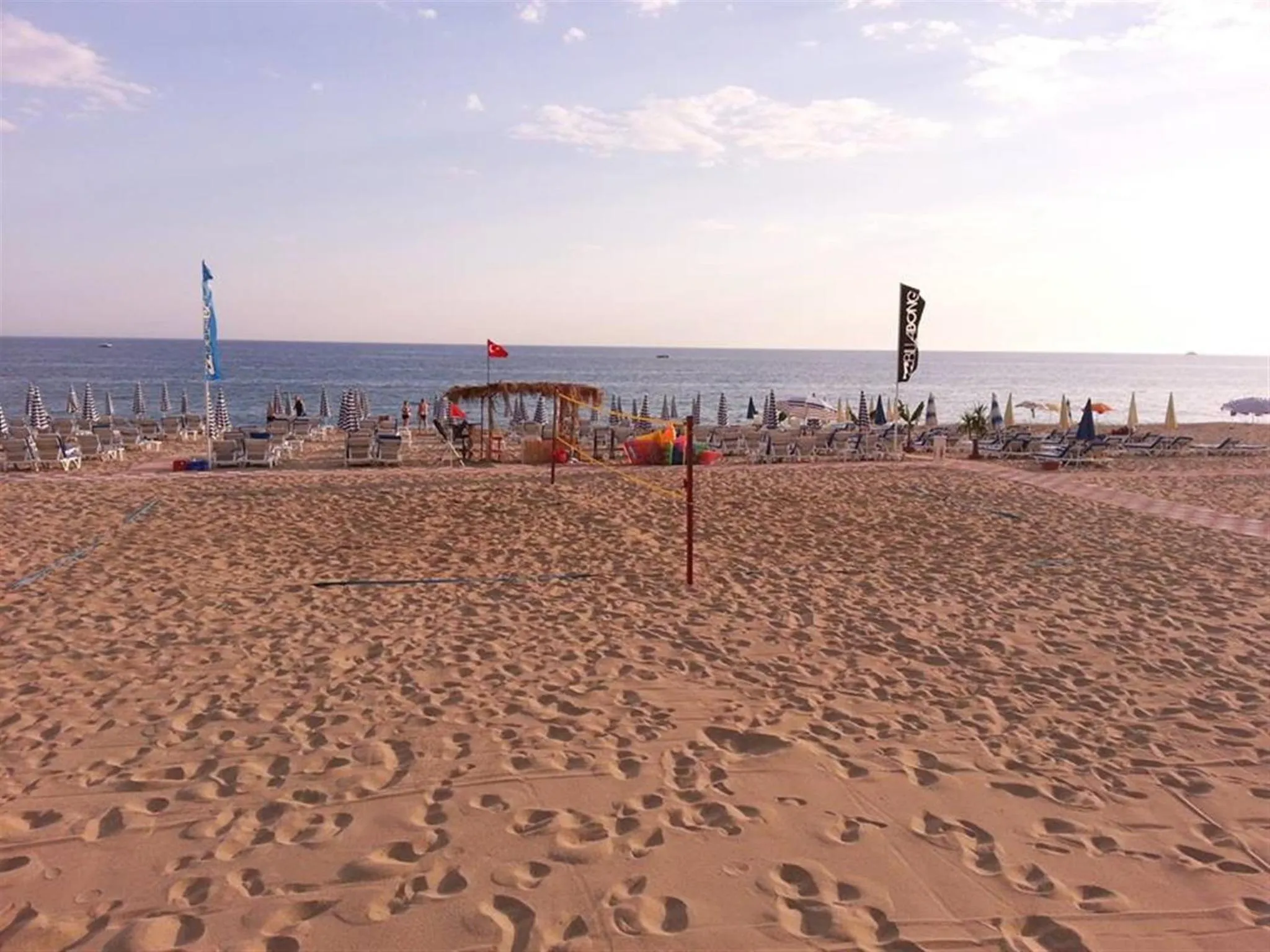 Beach in Kleopatra Fatih Hotel