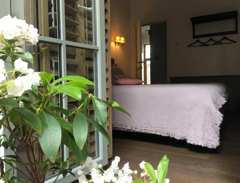 Patio, Bed in B&B PETIT PRINCE, GENT