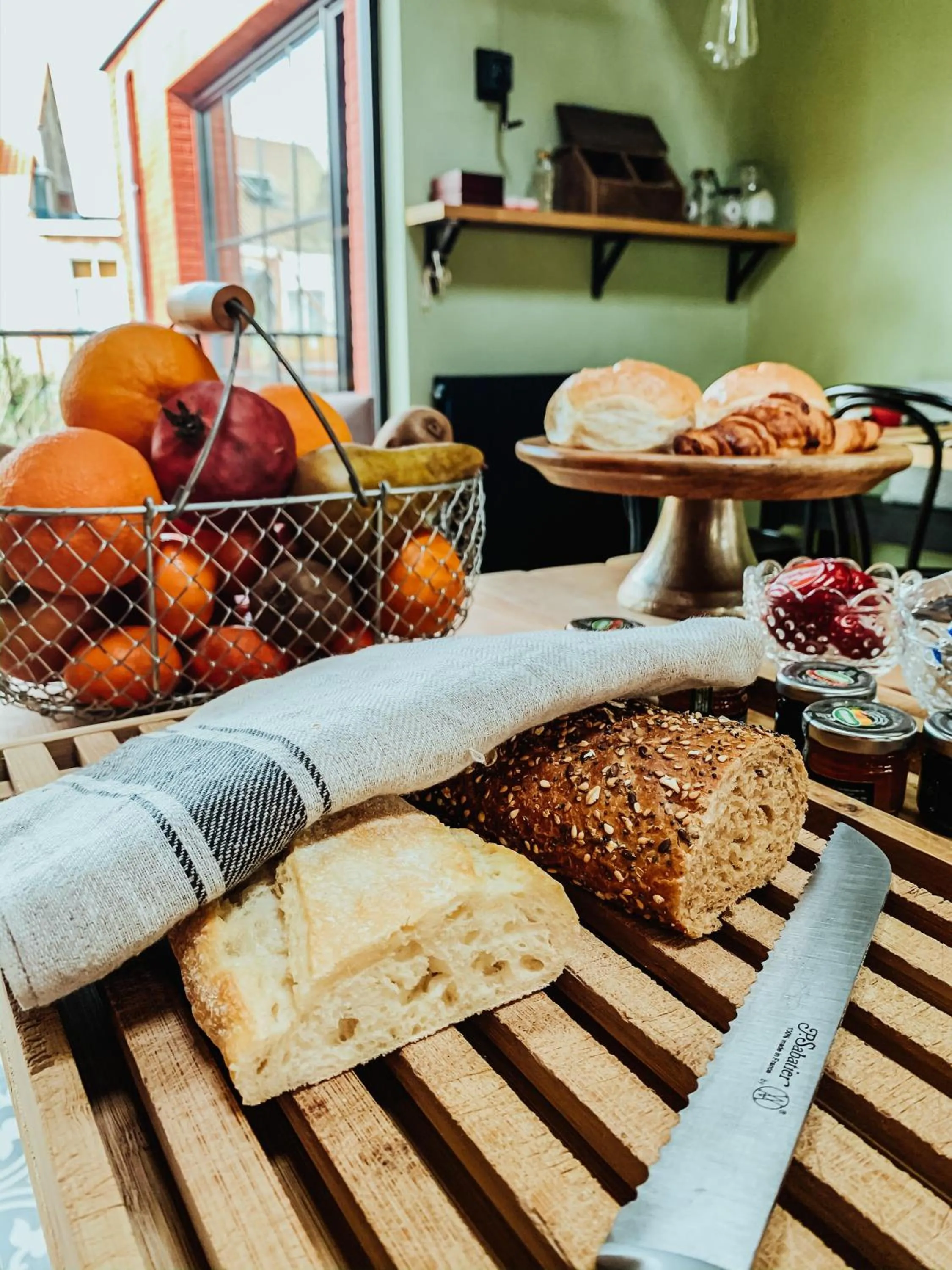 Buffet breakfast in B&B PETIT PRINCE, GENT