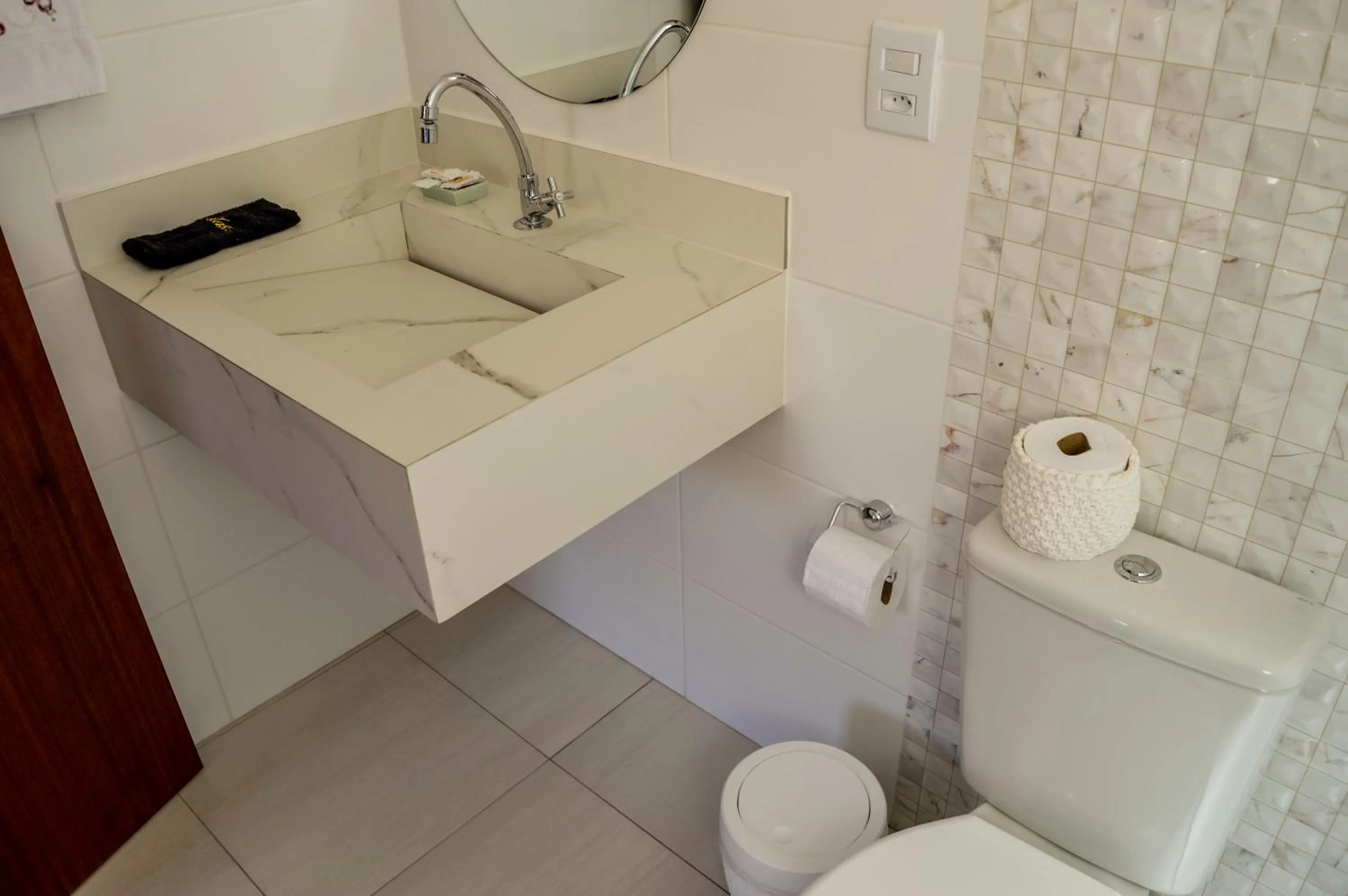 Bathroom in Pousada Vila Regina