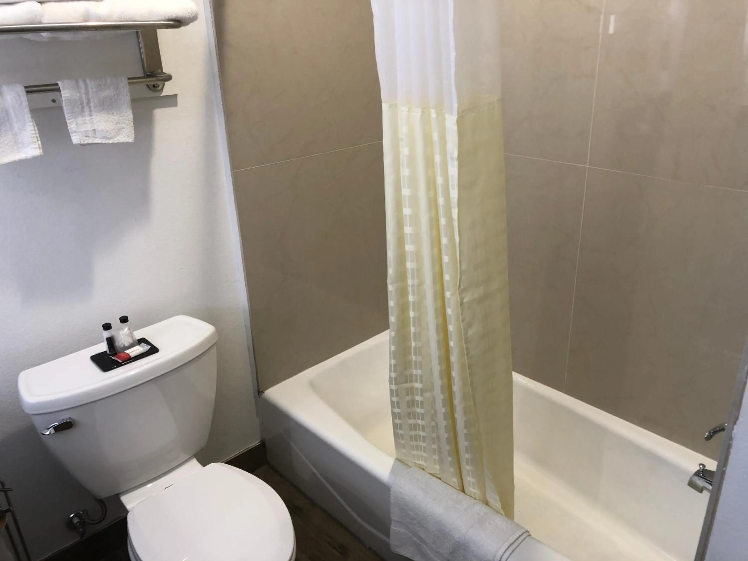 Shower in Baymont by Wyndham Kingwood