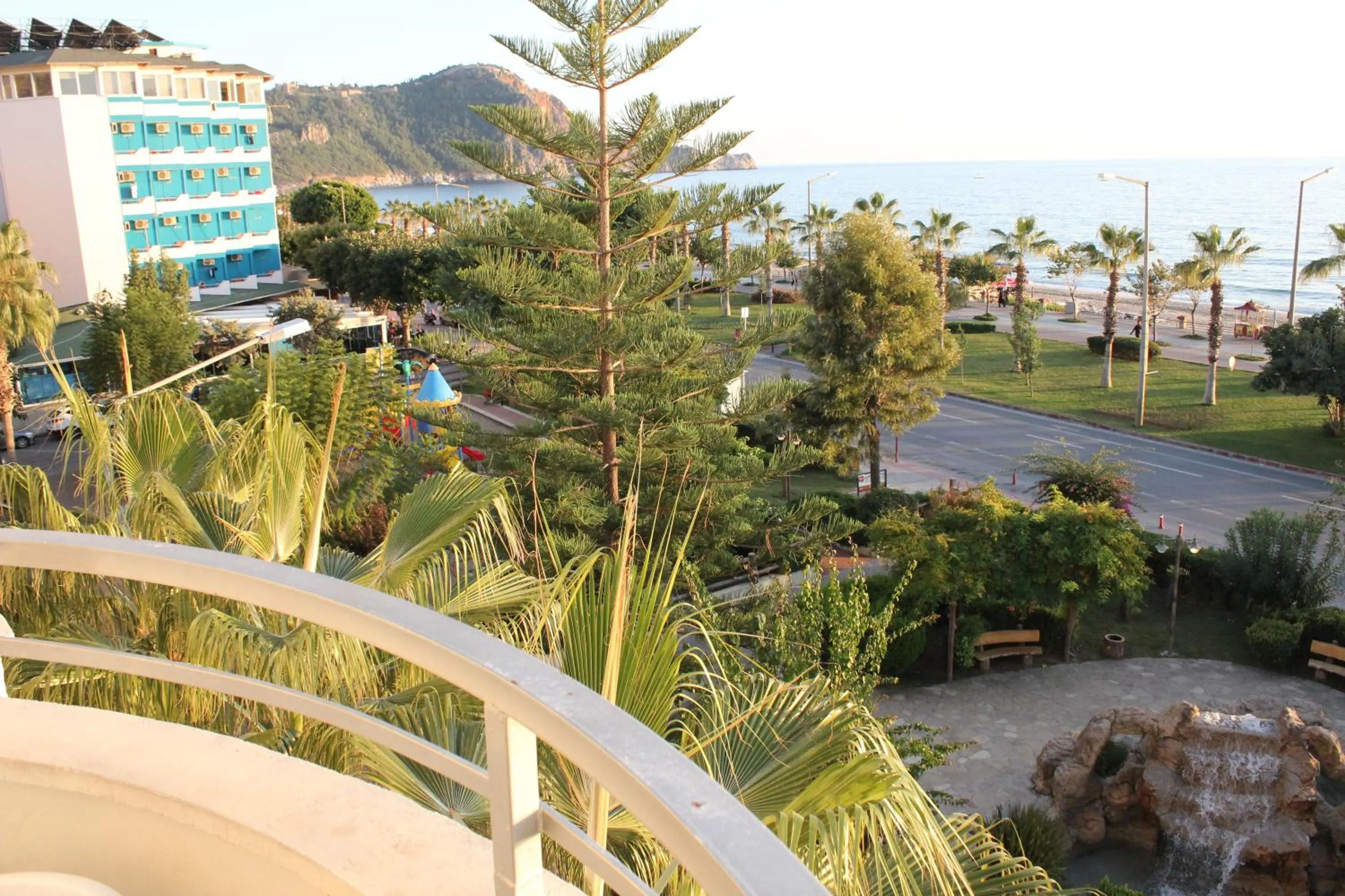 Balcony/Terrace in Belle Ocean Apart Otel