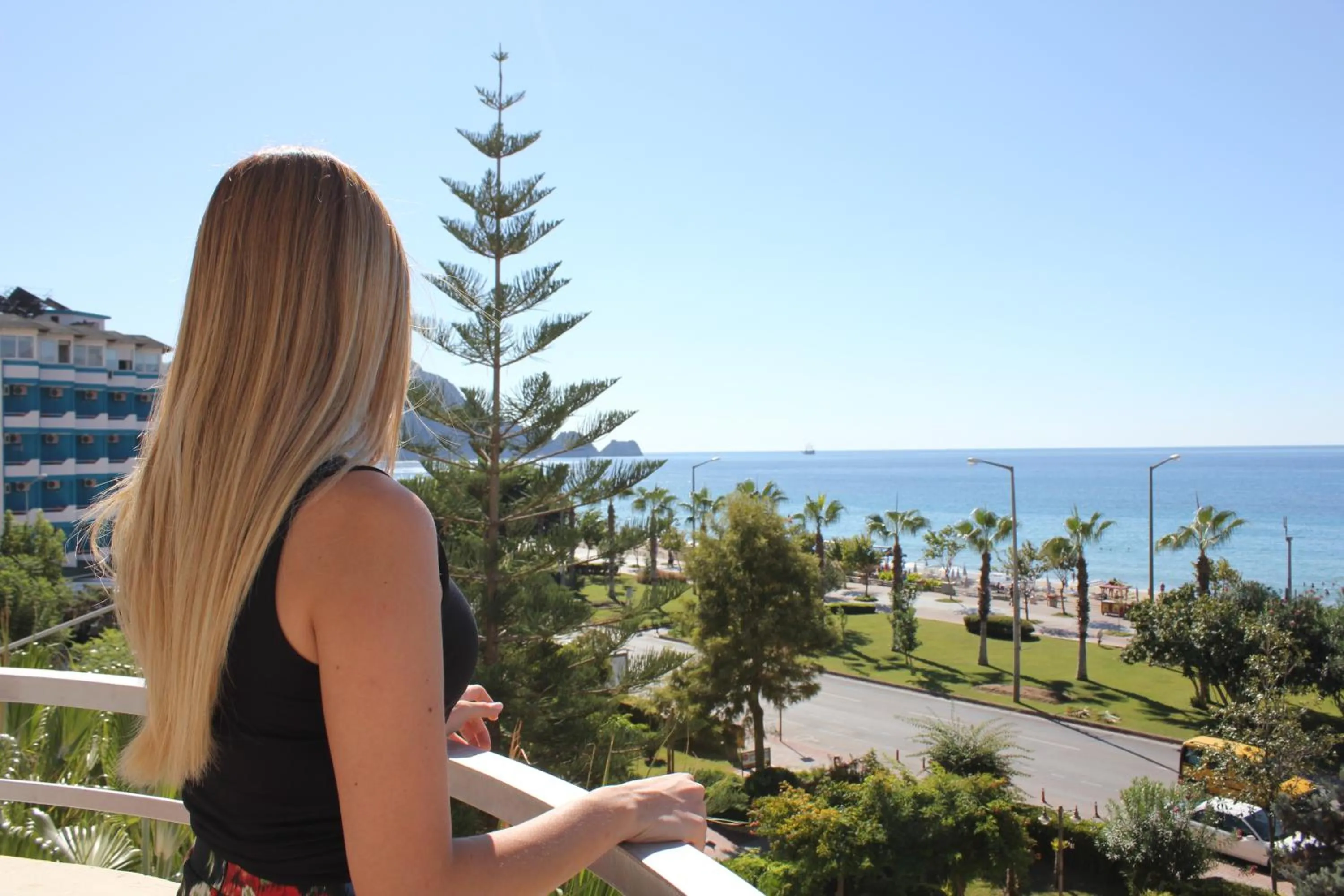 Sea view in Belle Ocean Apart Otel