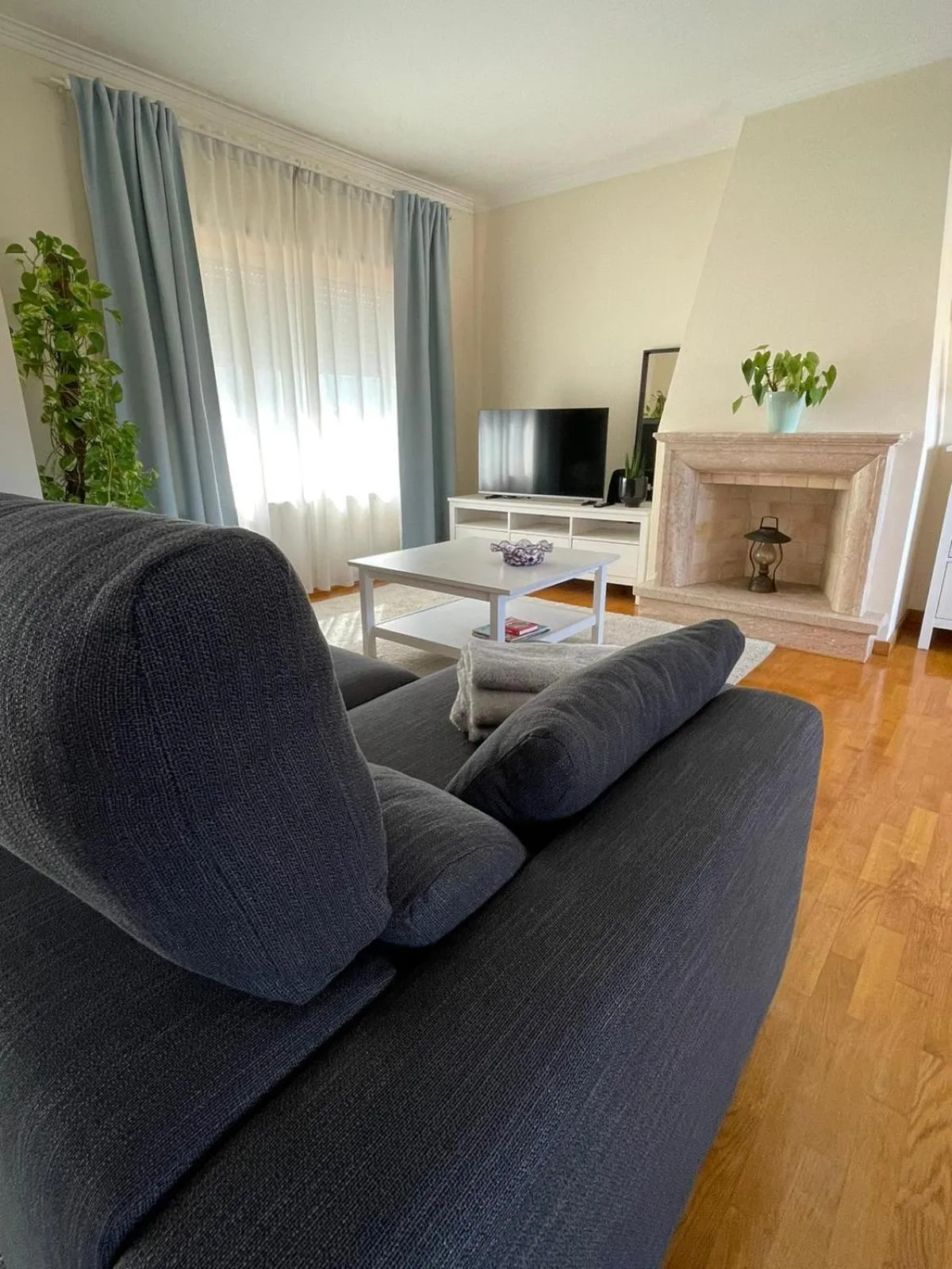 Living room in Holiday Flat Green Coast