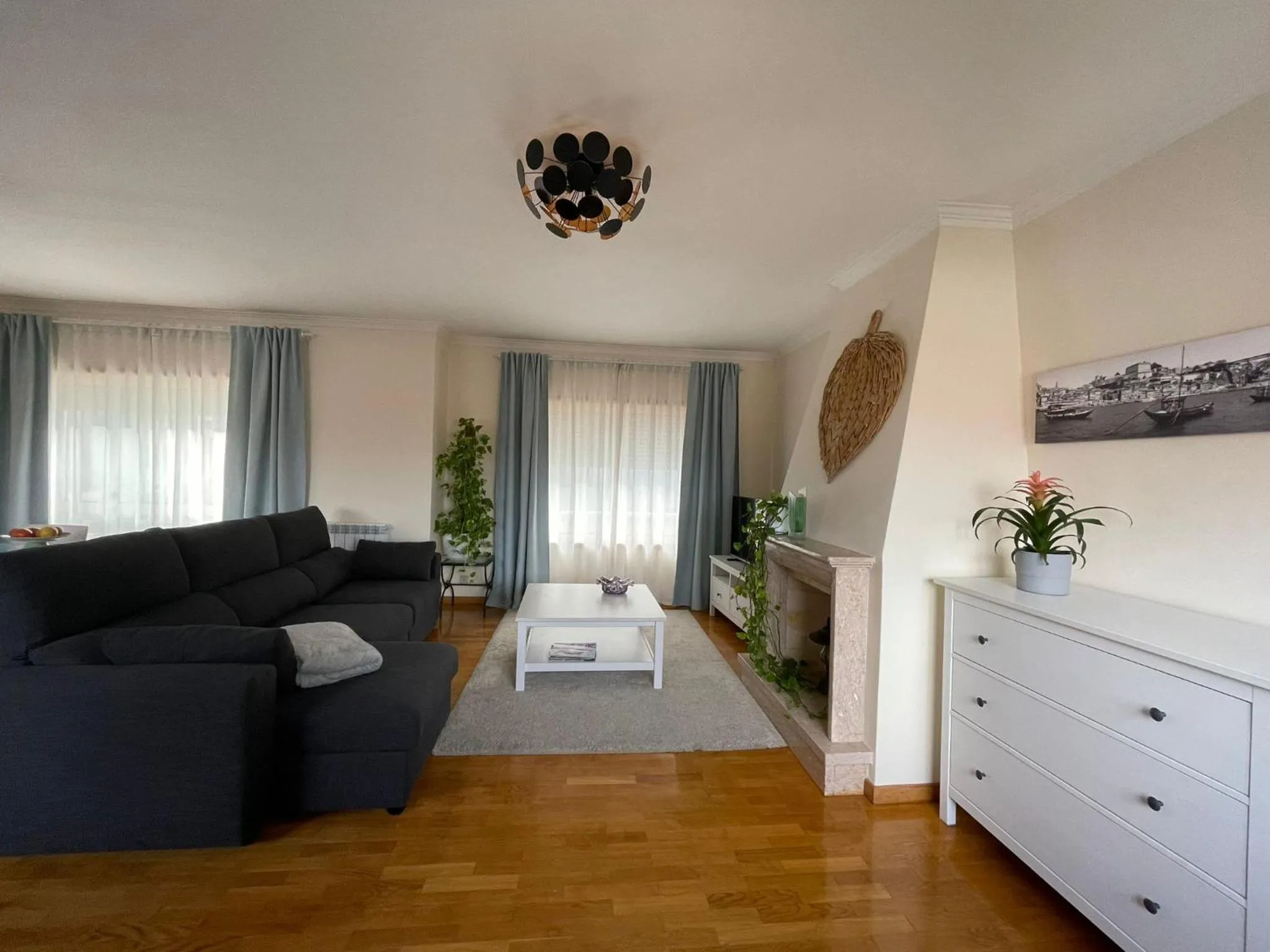 Living room in Holiday Flat Green Coast