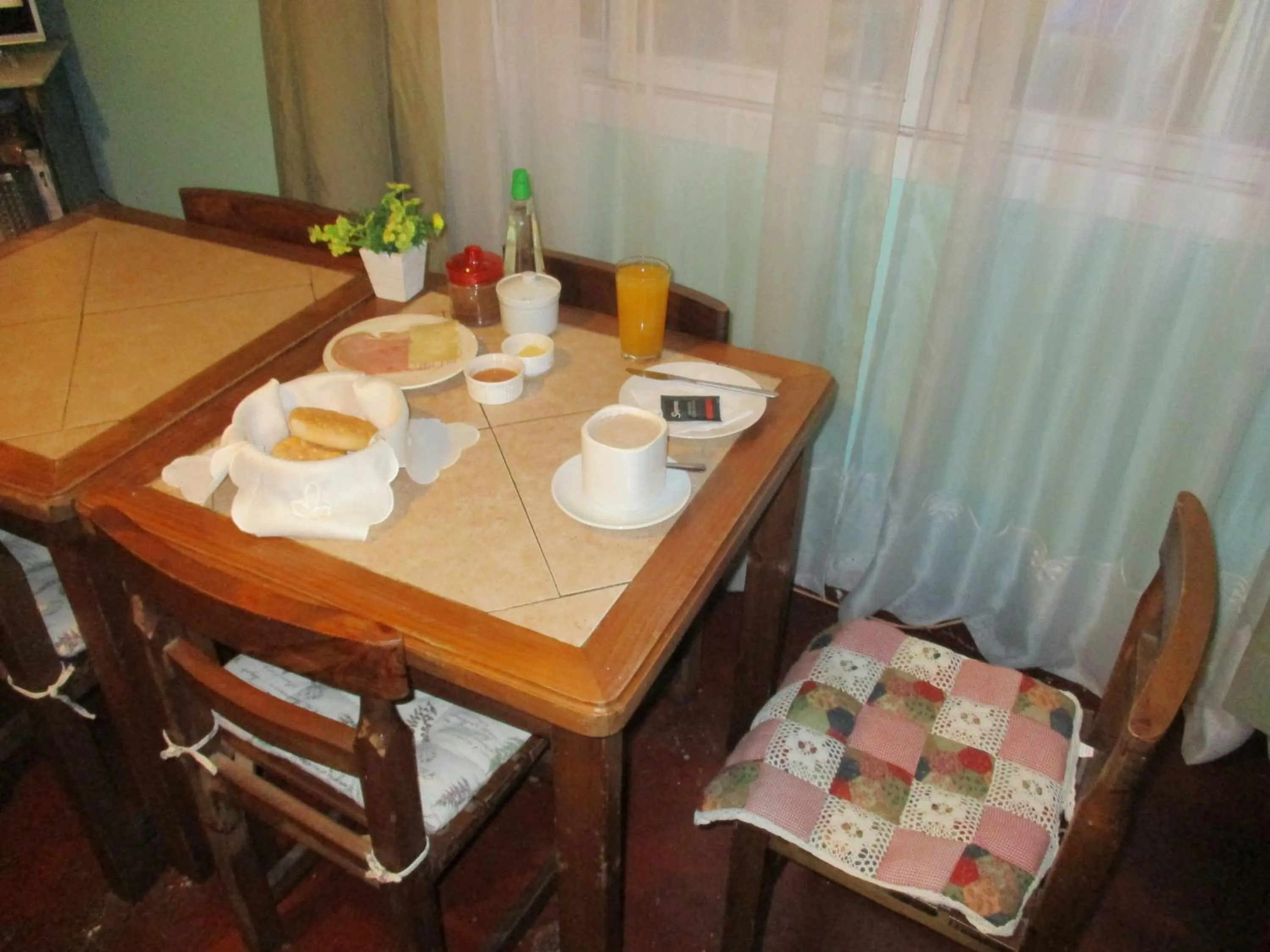 Breakfast in Hotel Centro Sur - Colonial