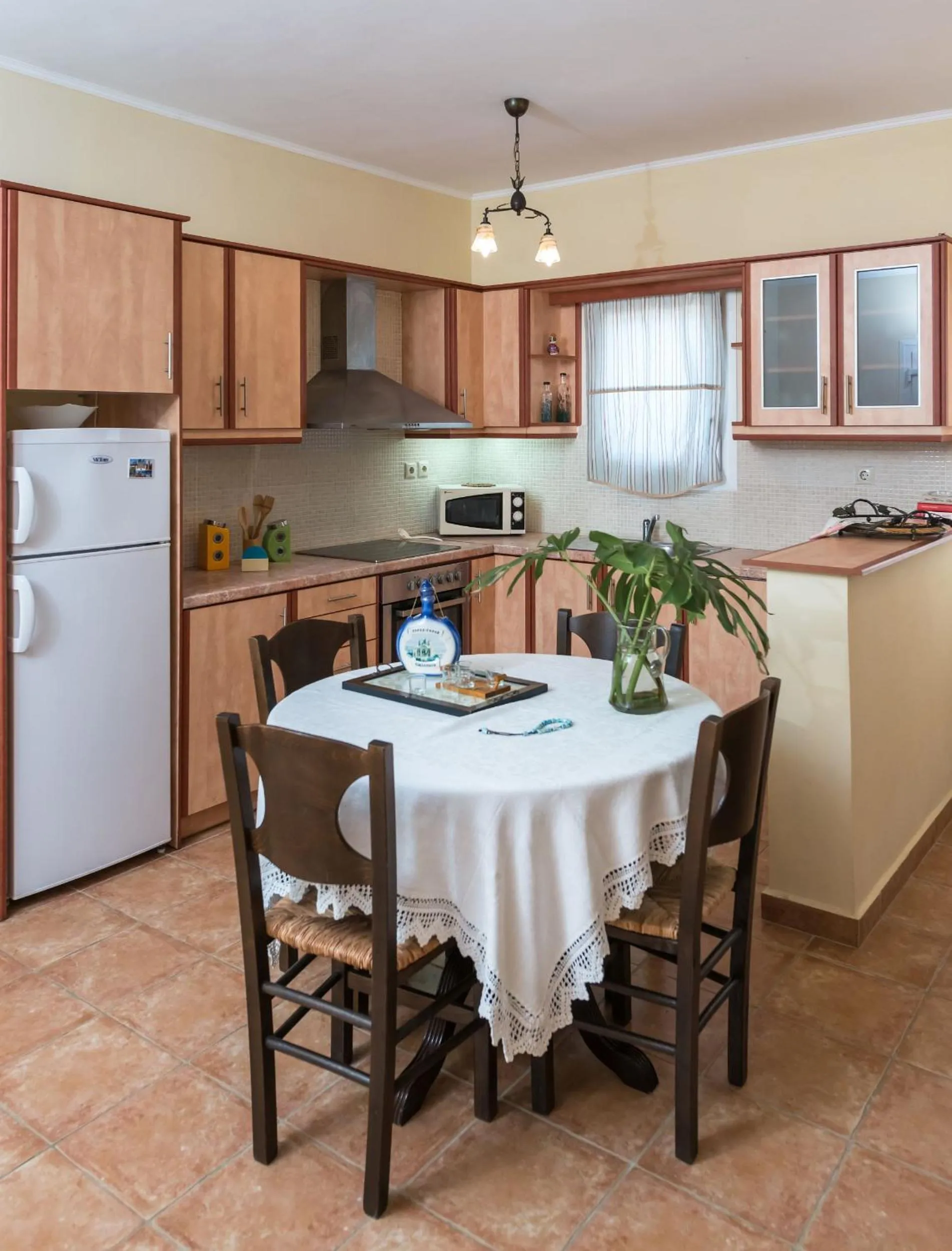 Kitchen or kitchenette in Lorenzo Villas with Private Pool, 200m from the beach, by ZanteWize