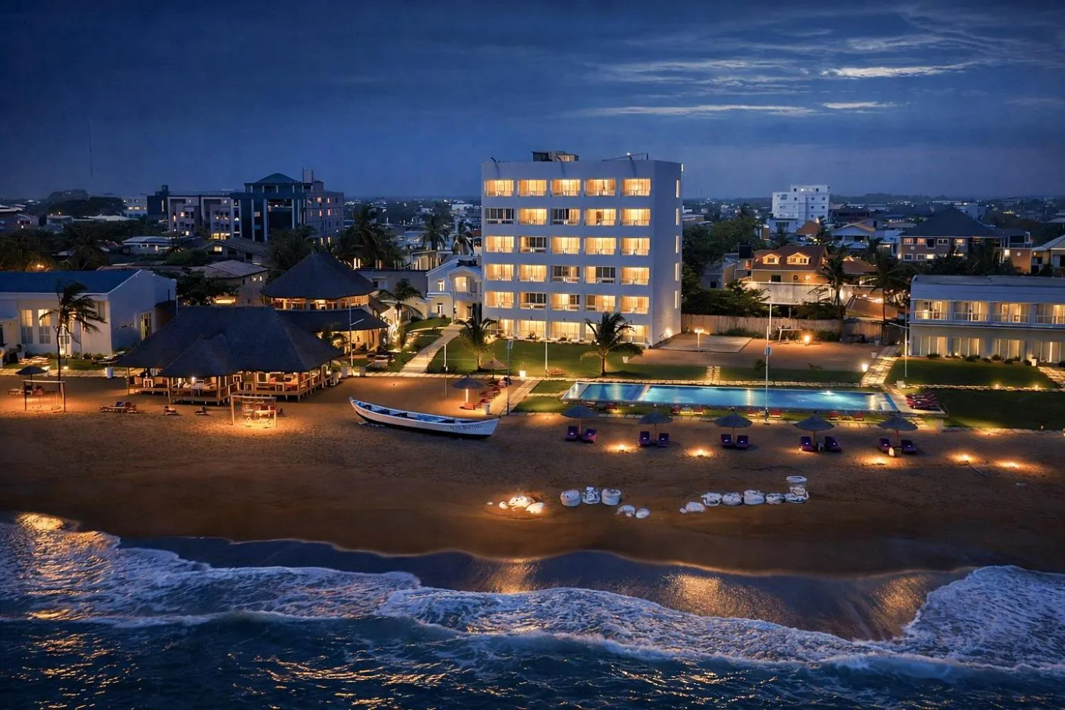 Property building in Hotel Petit Brussel