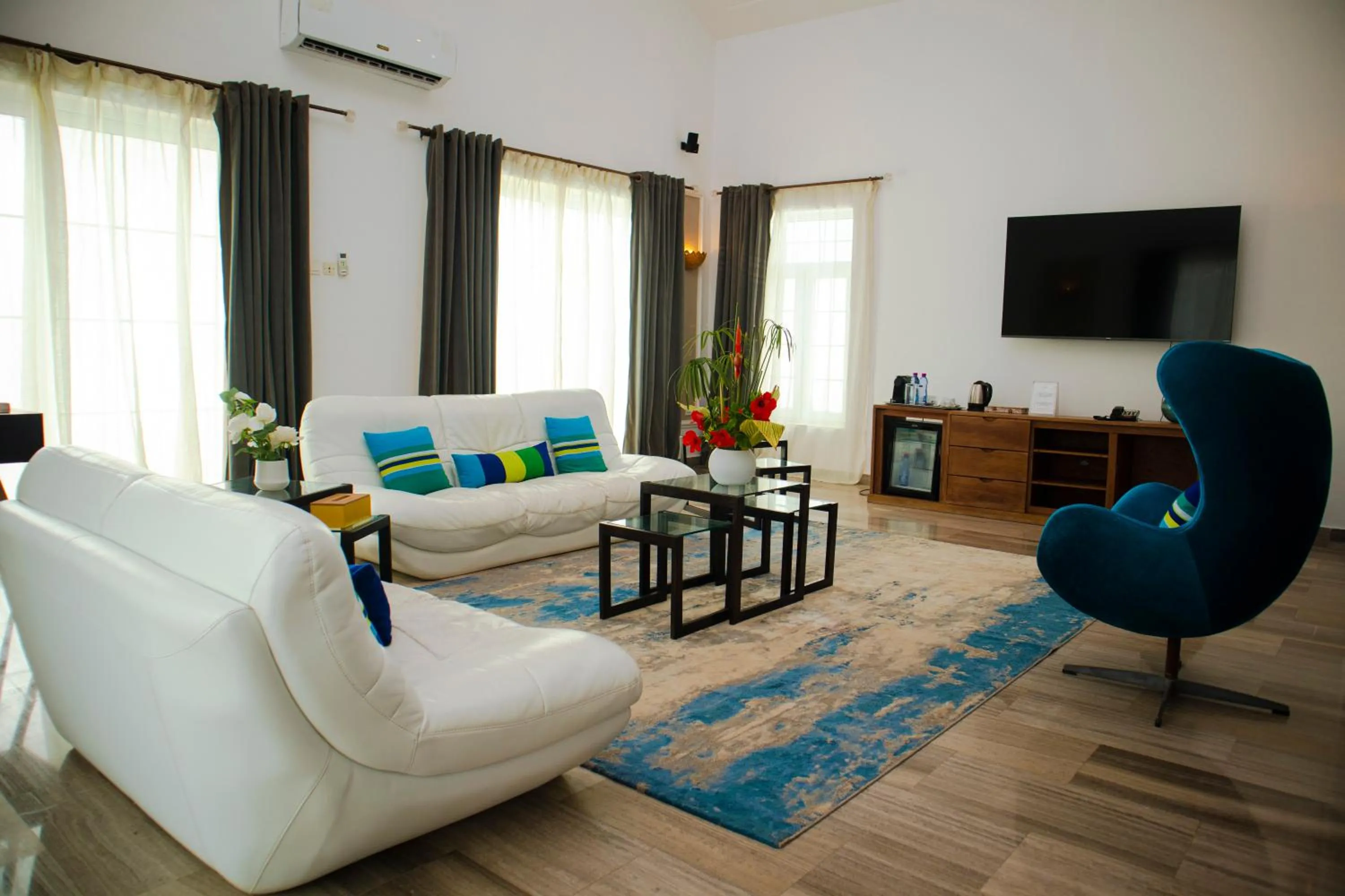 Seating area in Hotel Petit Brussel
