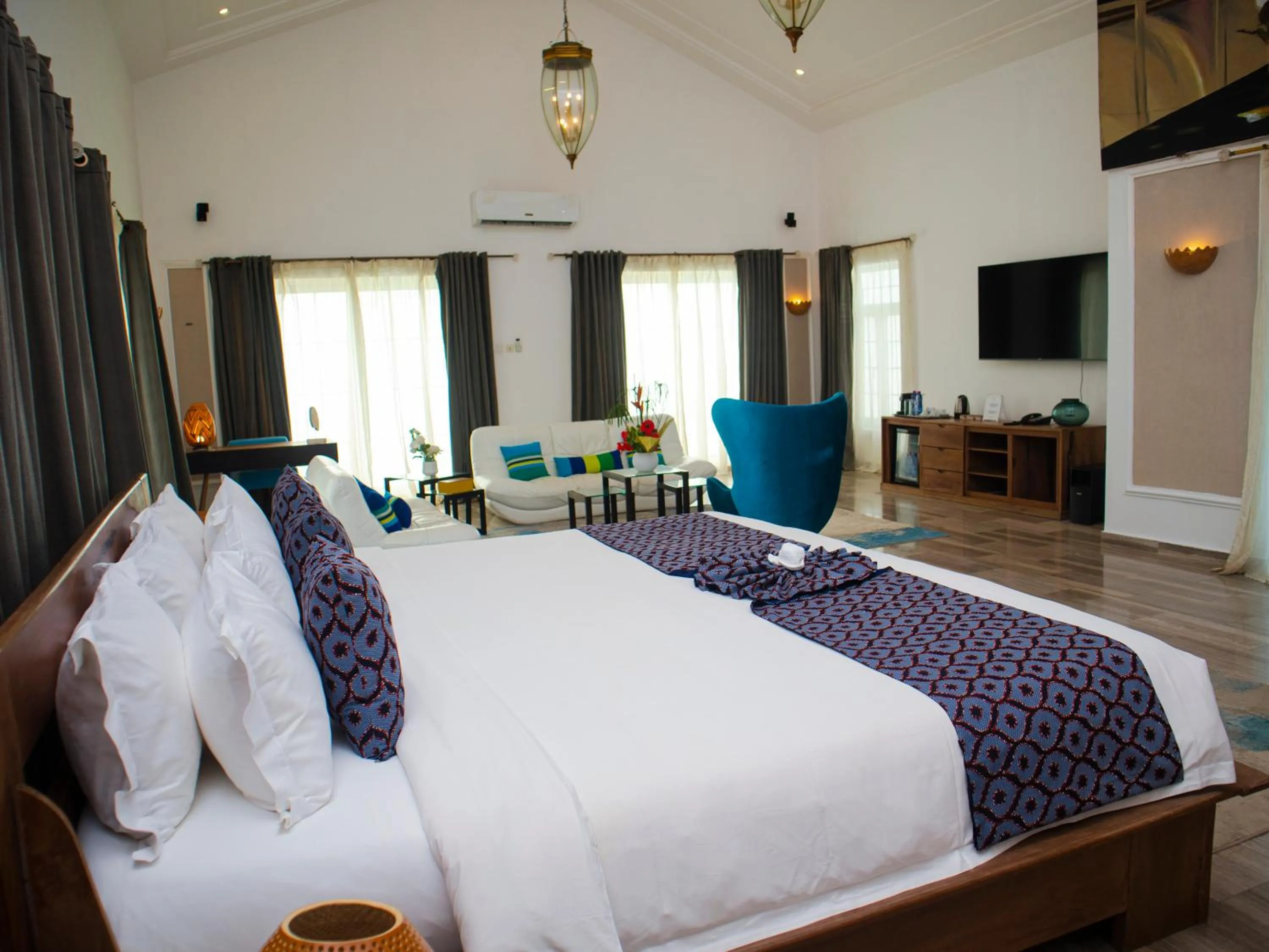 Bed in Hotel Petit Brussel