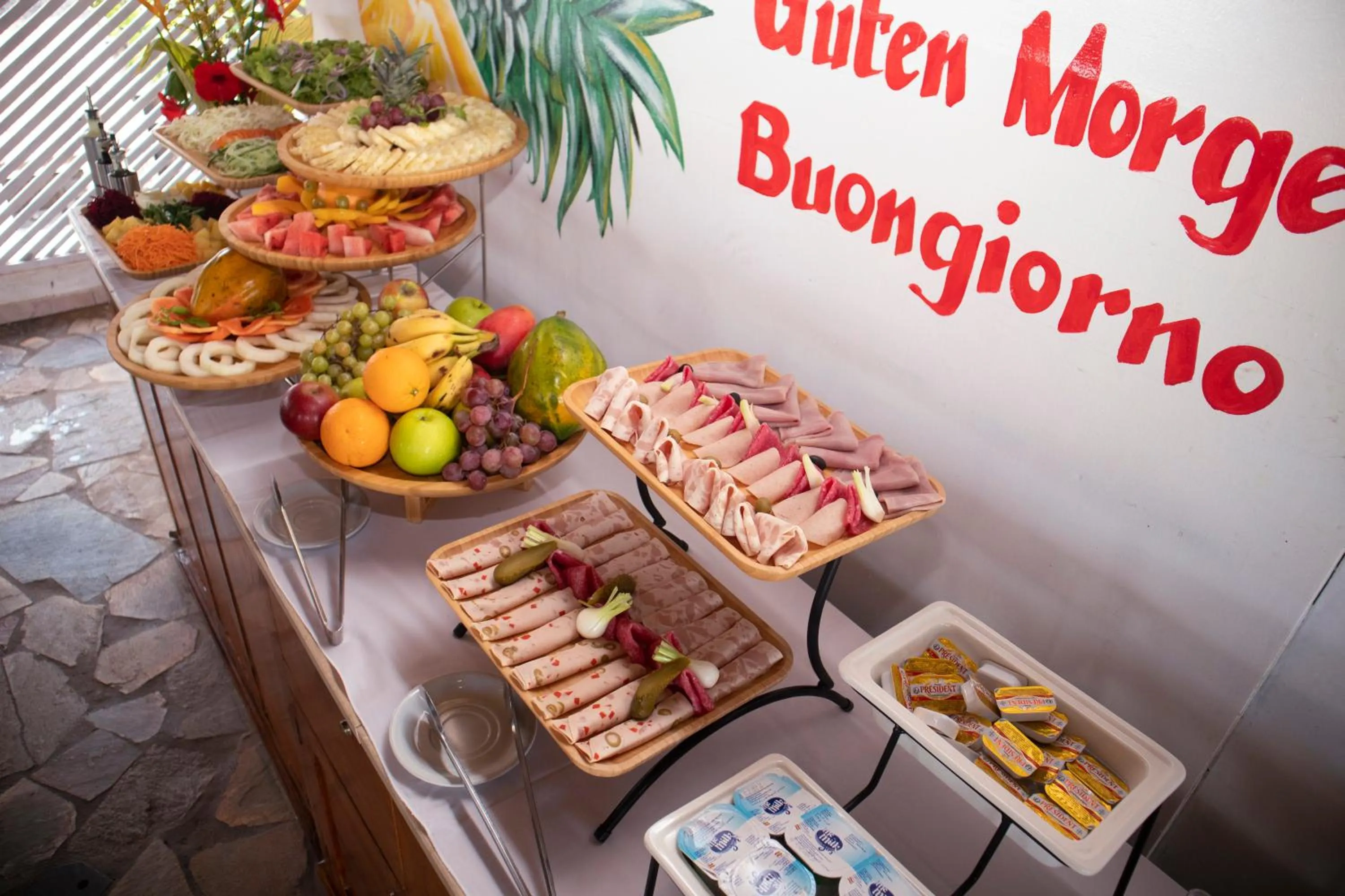 Breakfast in Hotel Petit Brussel