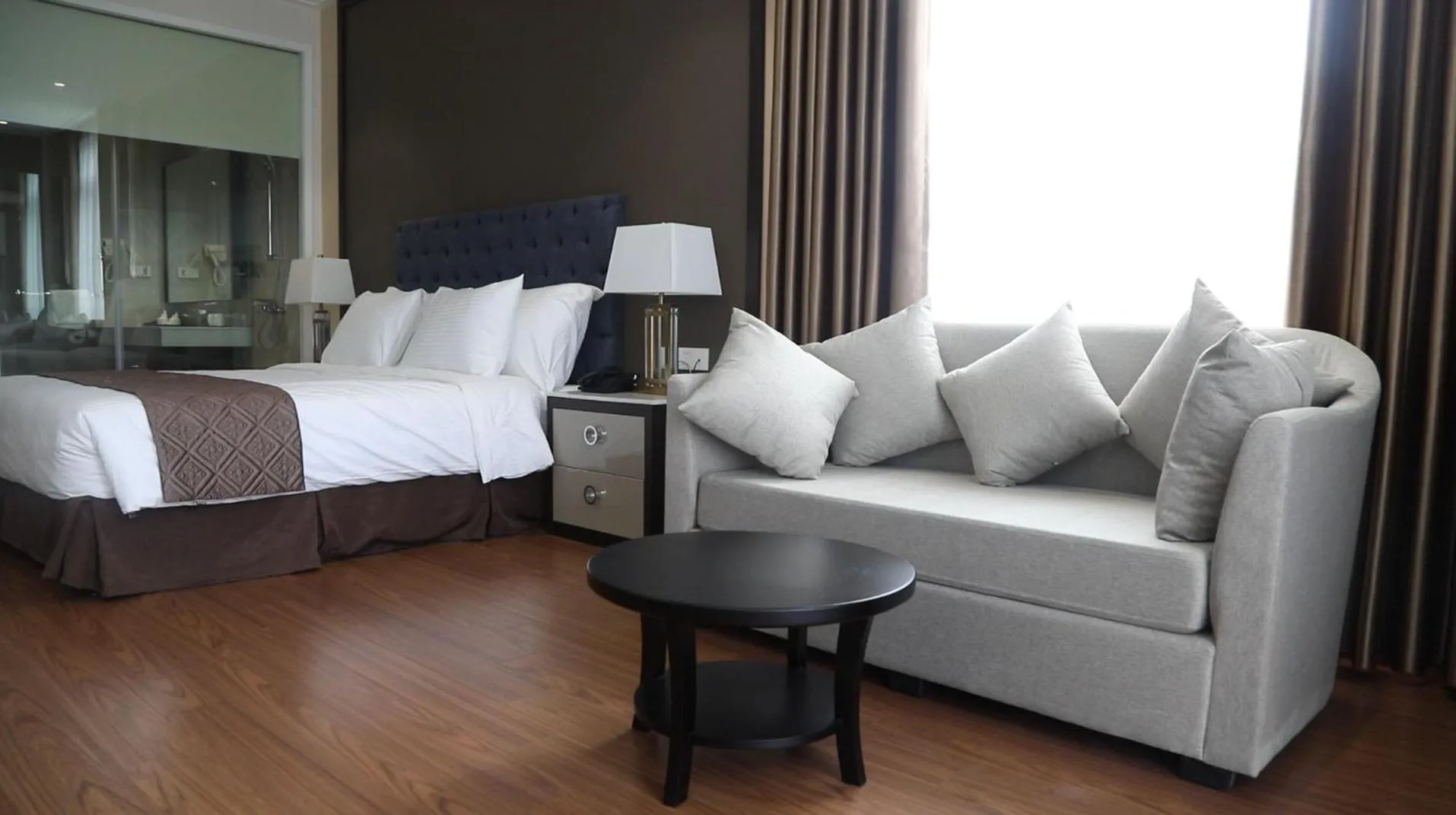 Bed in Dai Viet Hotel