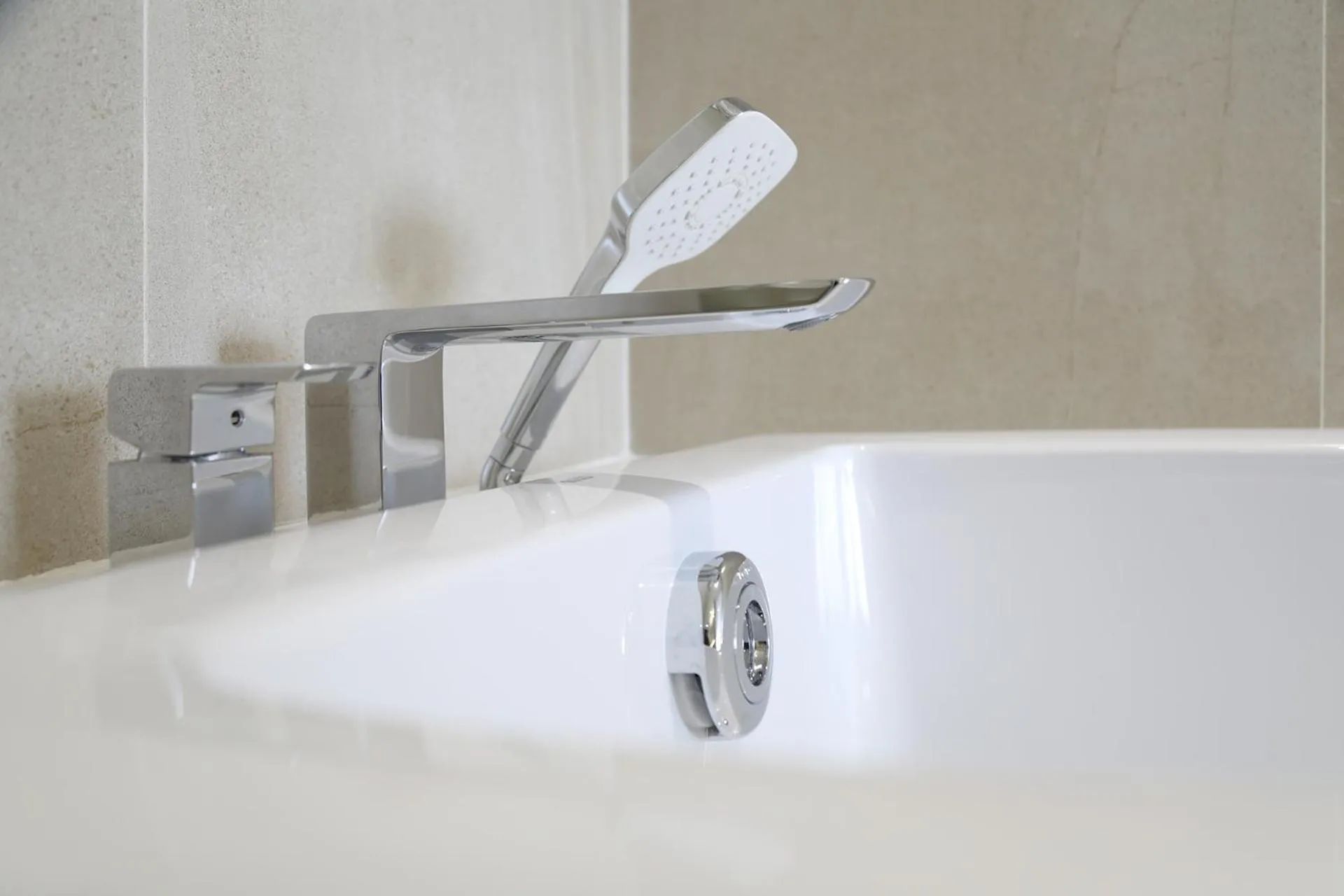 Bathroom in Dai Viet Hotel