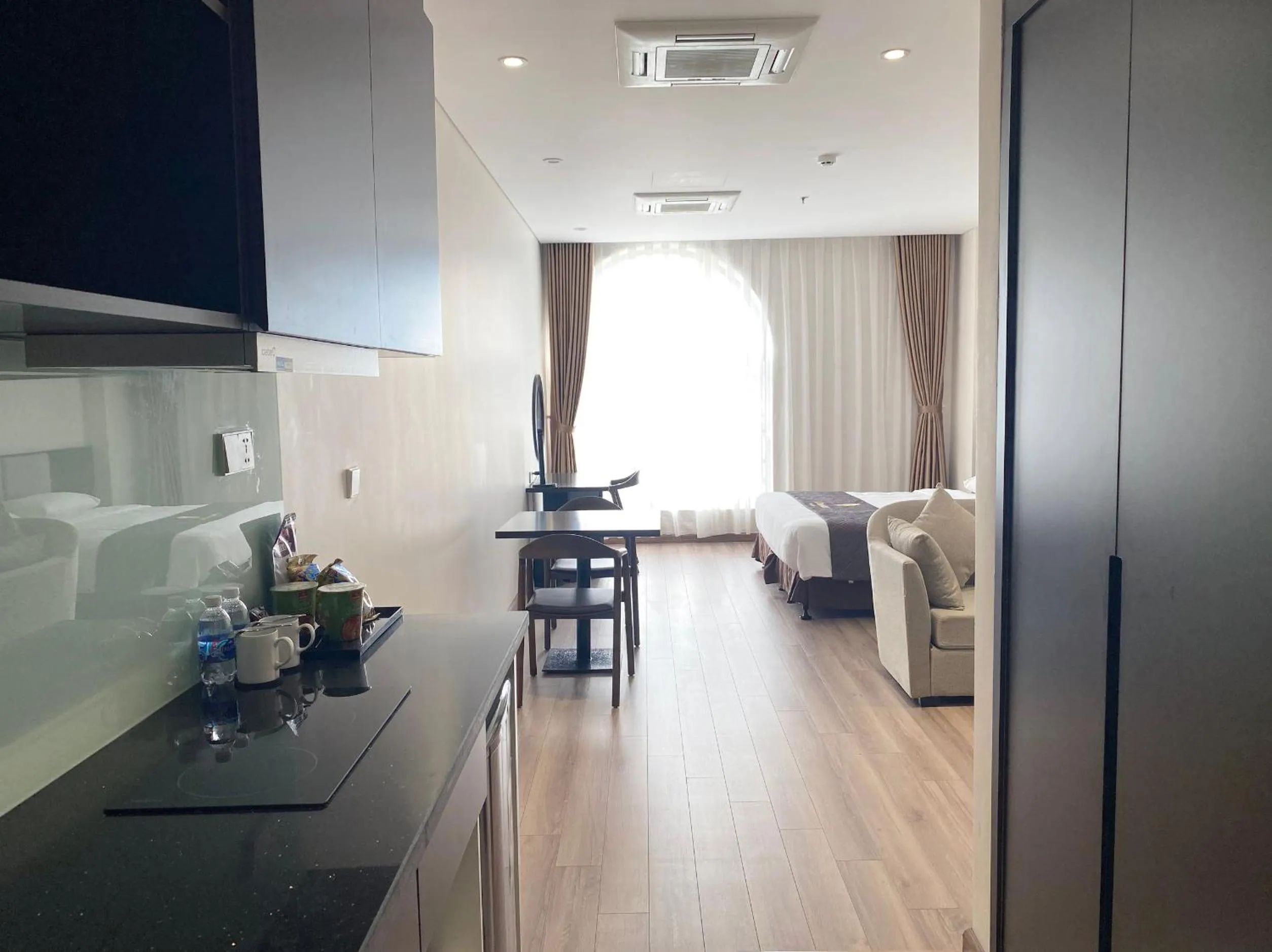 Bed in Dai Viet Hotel