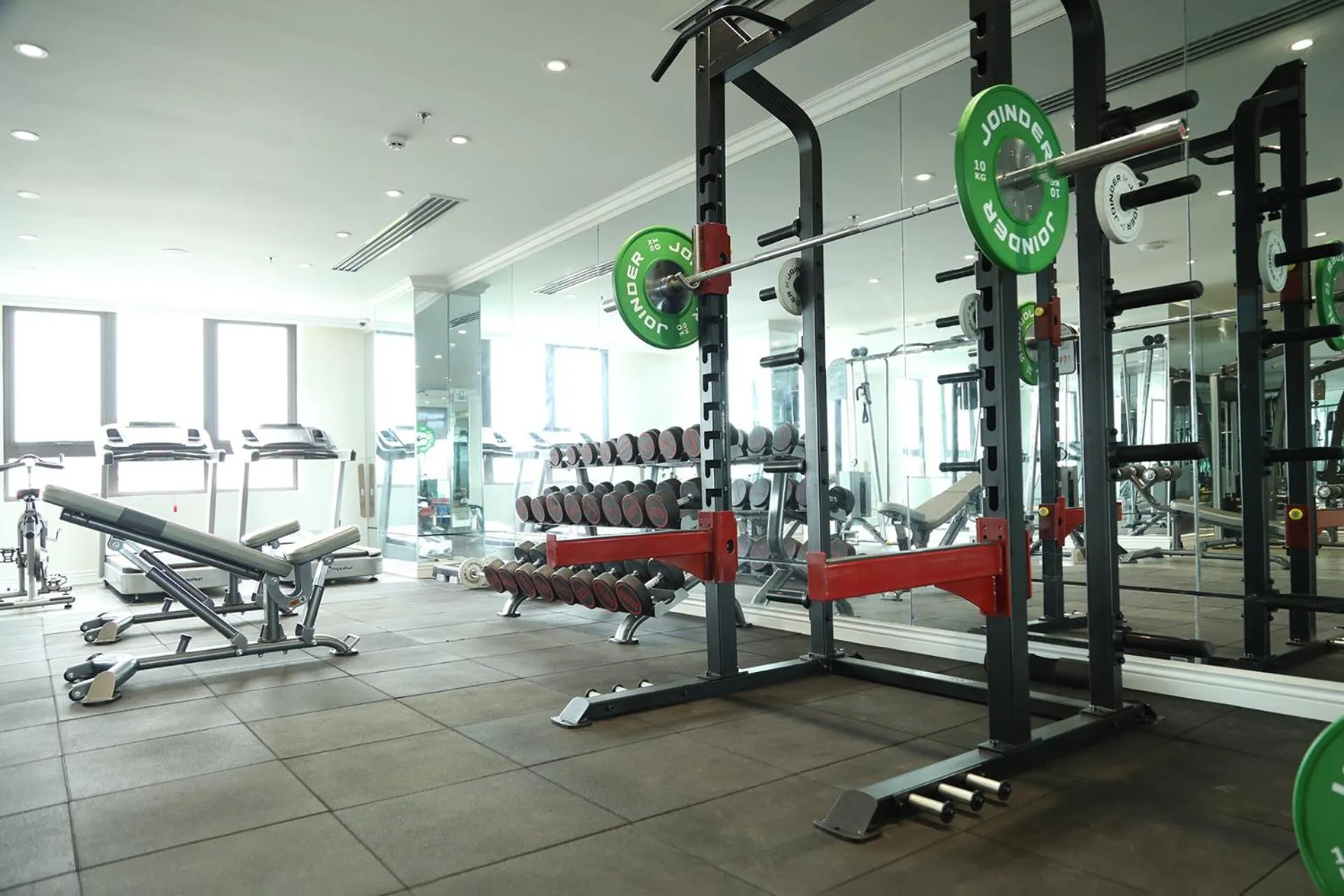 Fitness centre/facilities in Dai Viet Hotel