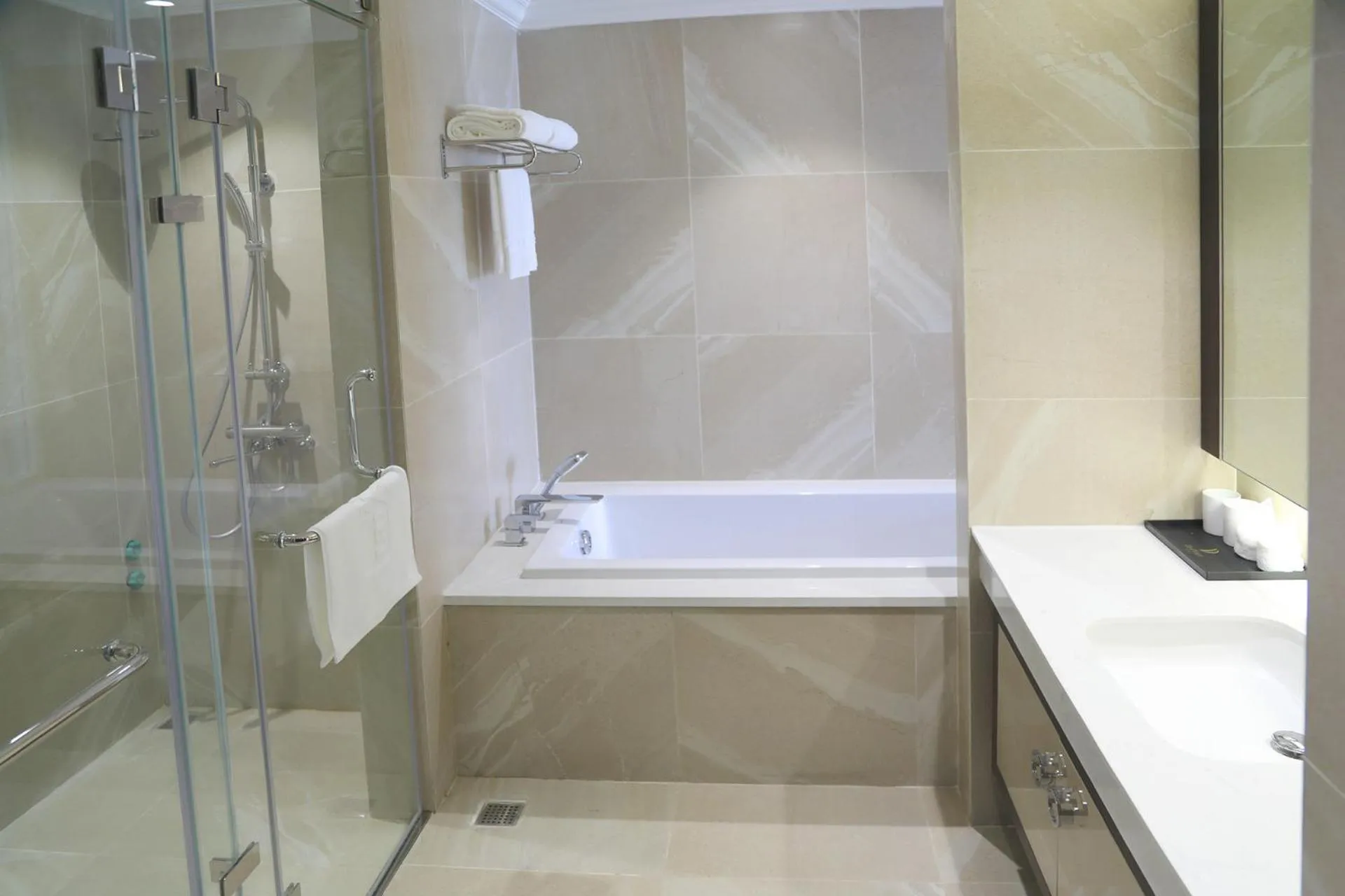 Bathroom in Dai Viet Hotel