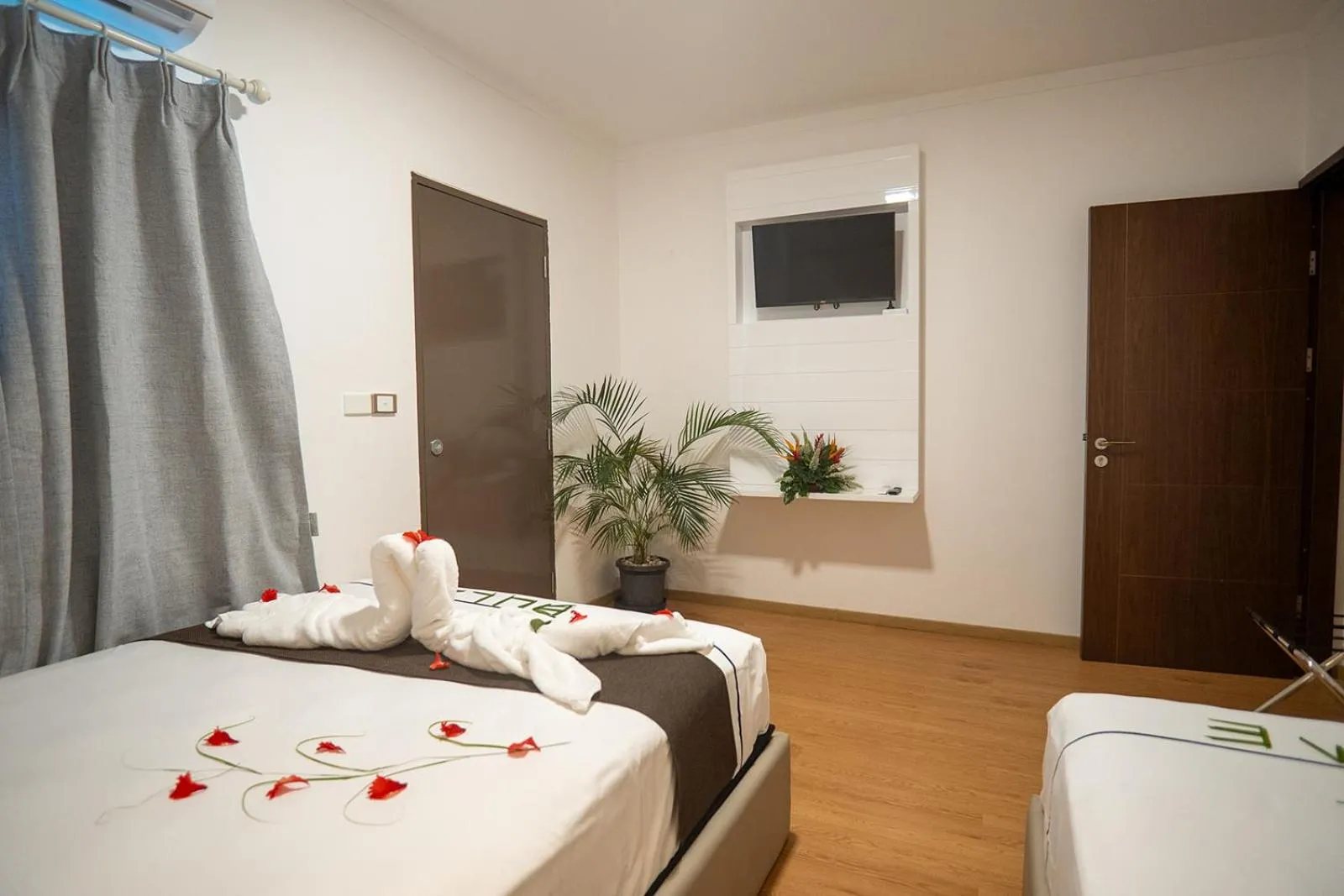 Bed in Airport Ace Hotel