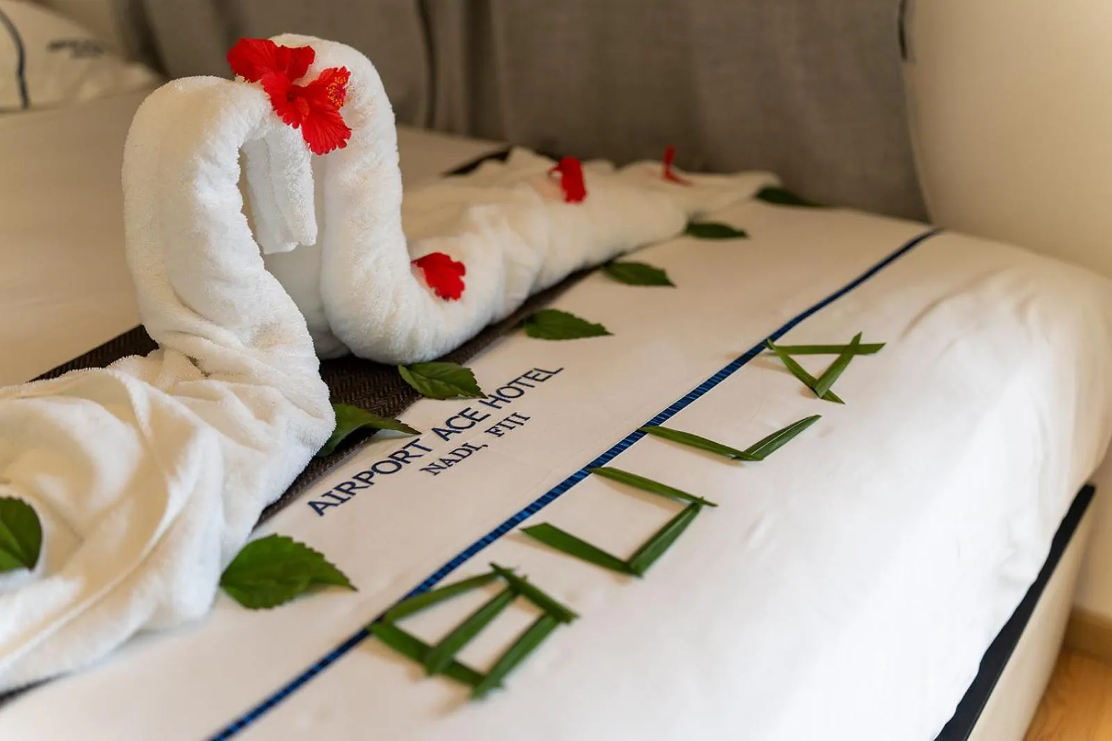 Bed in Airport Ace Hotel