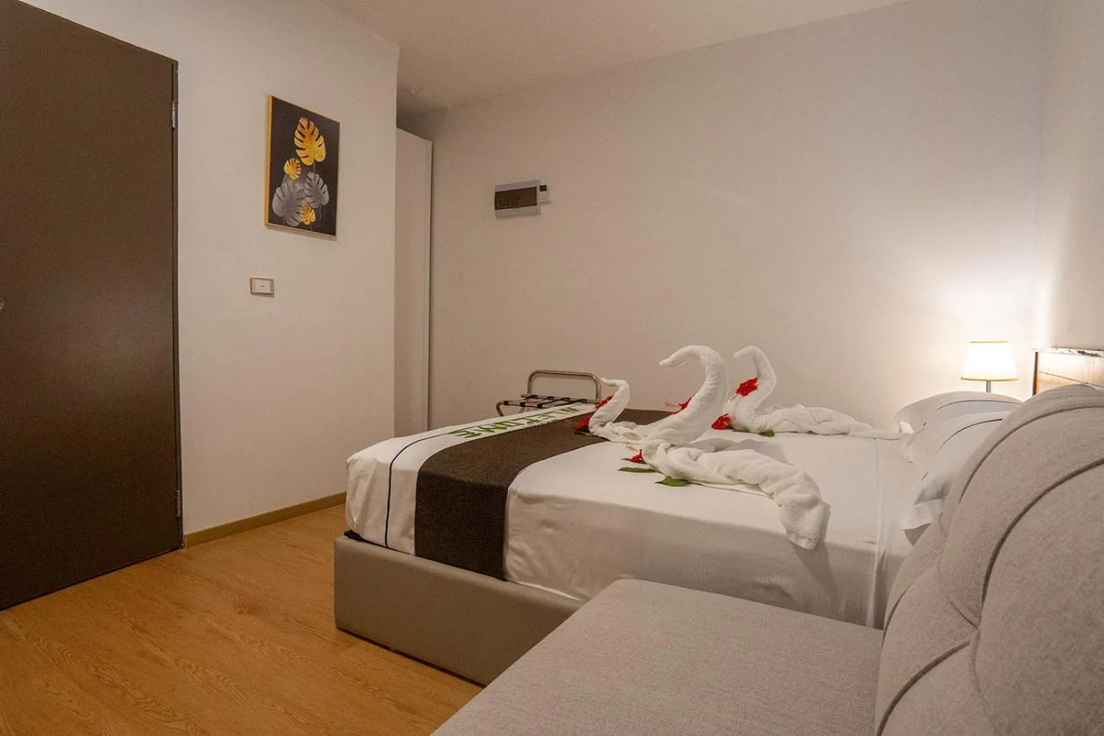 Bed in Airport Ace Hotel