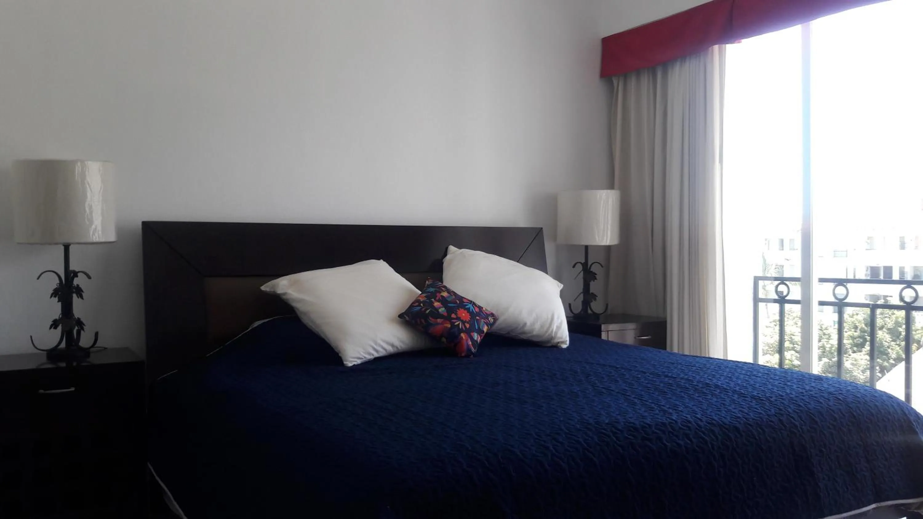 Bed in Apartamento Pelicanos, Nuevo Vallarta