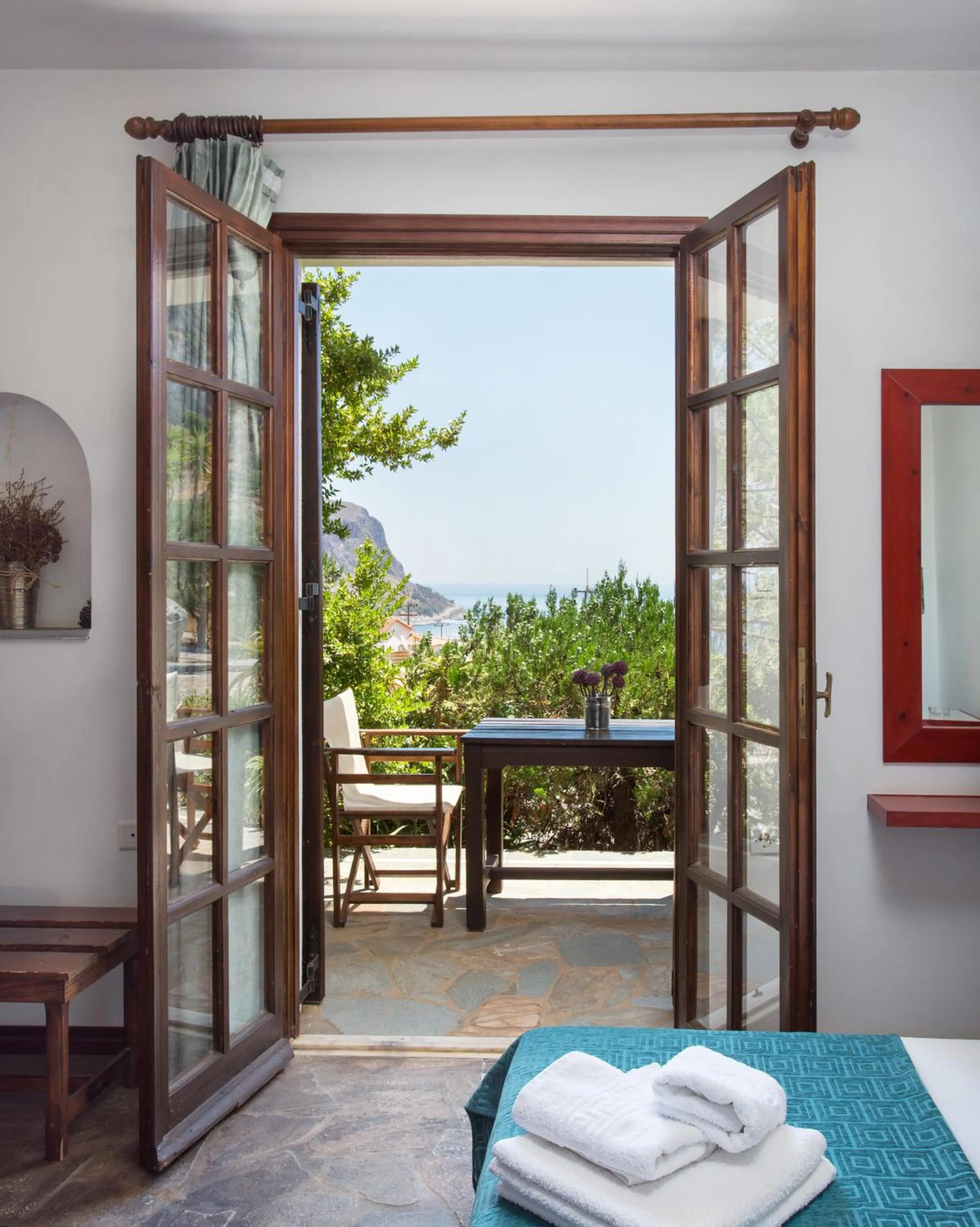 Balcony/Terrace in Monemvasia Village (ex Topalti)