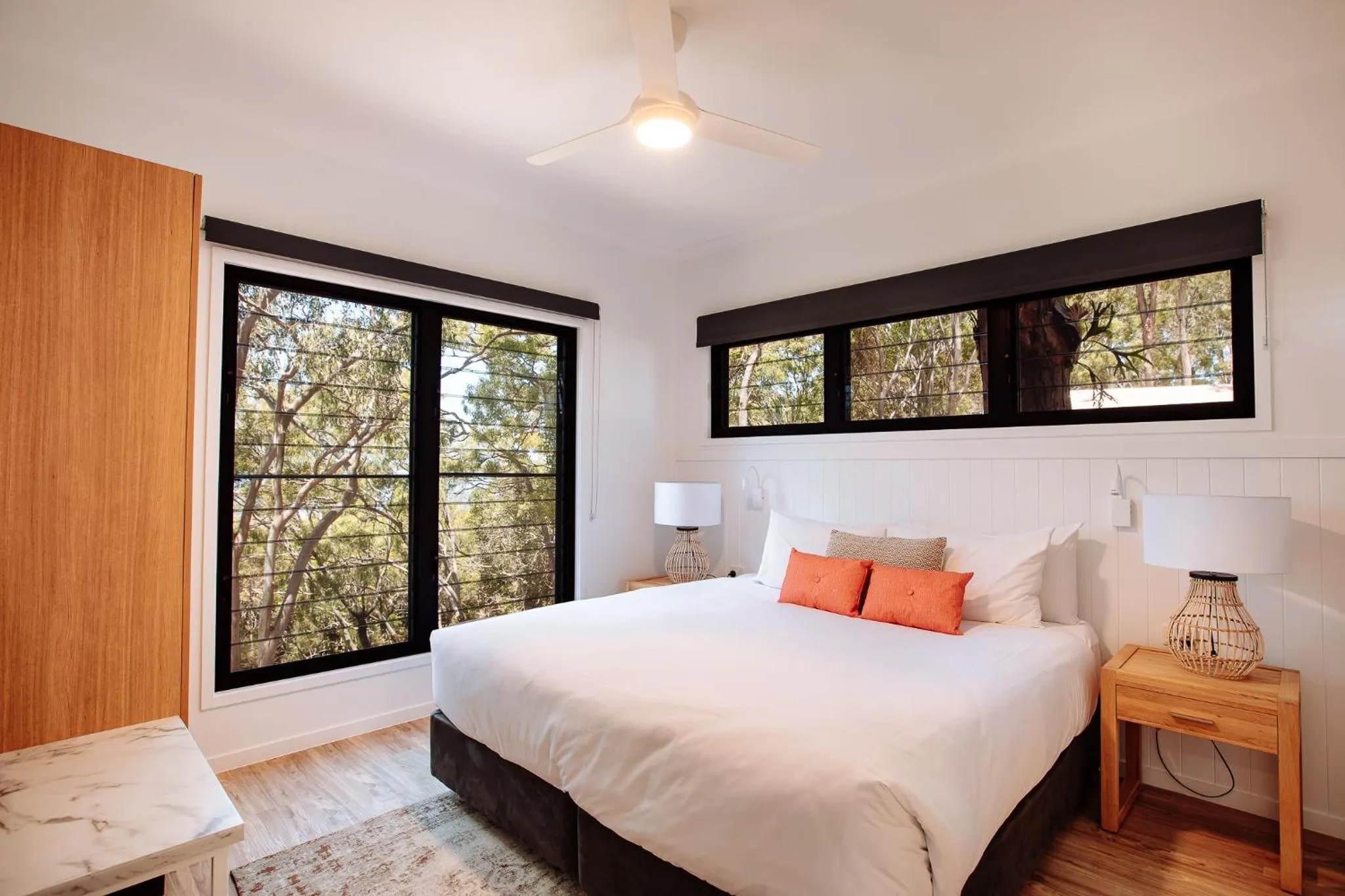 Bedroom, Bed in BIG4 Sandstone Point Holiday Resort Bribie Island