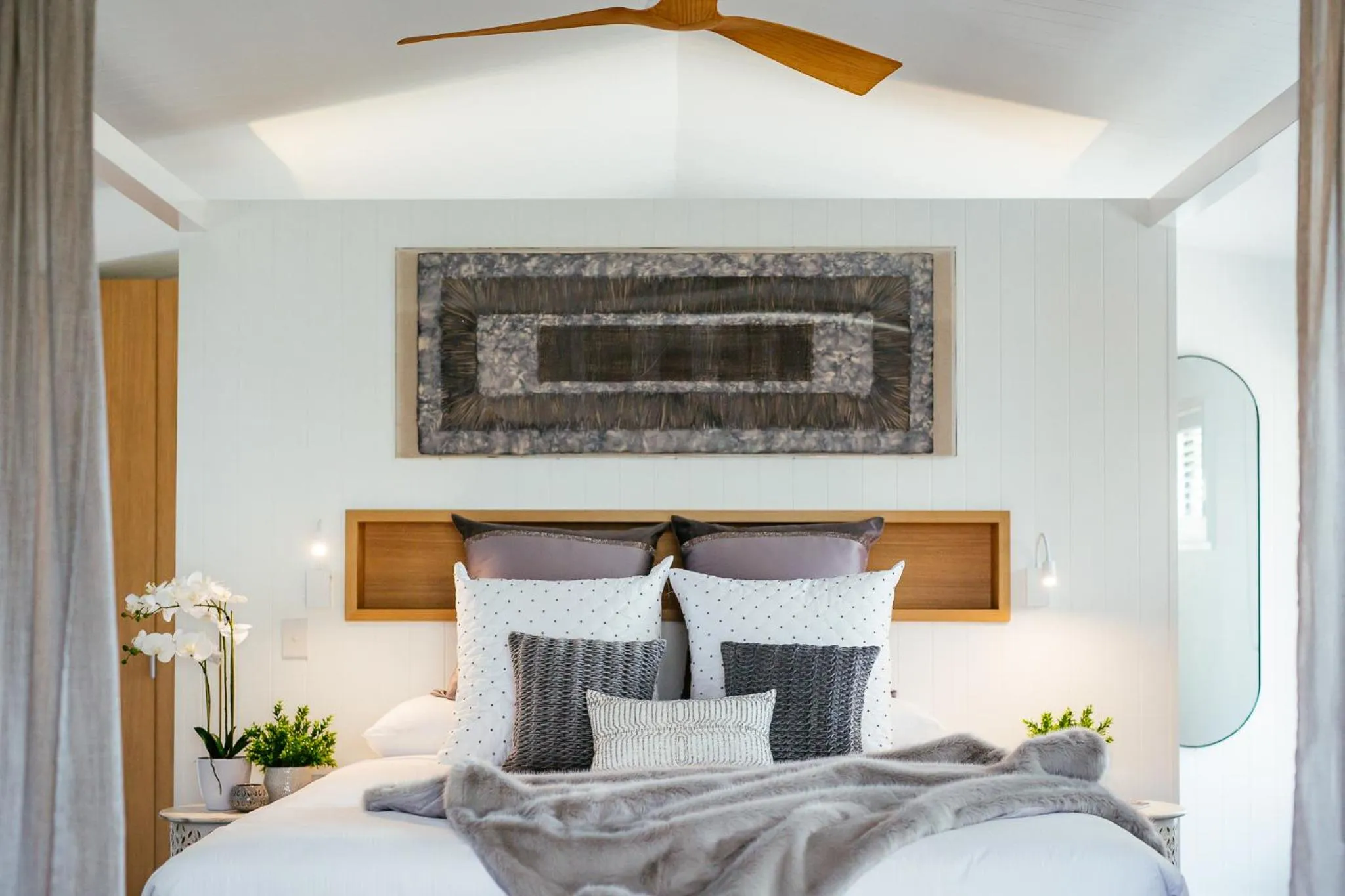 Bed in BIG4 Sandstone Point Holiday Resort Bribie Island