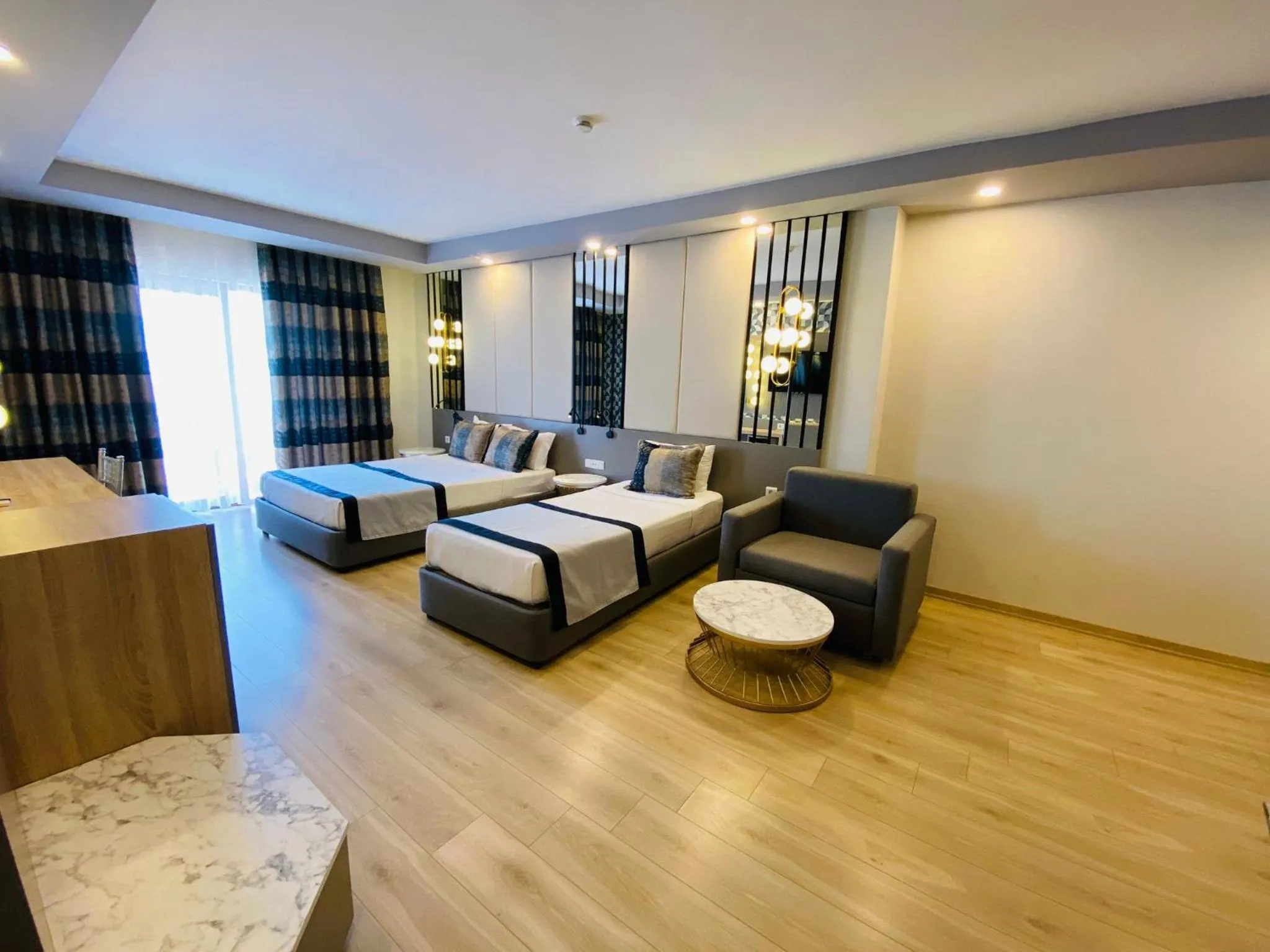 Photo of the whole room, Bed in Eftalia Aqua Resort