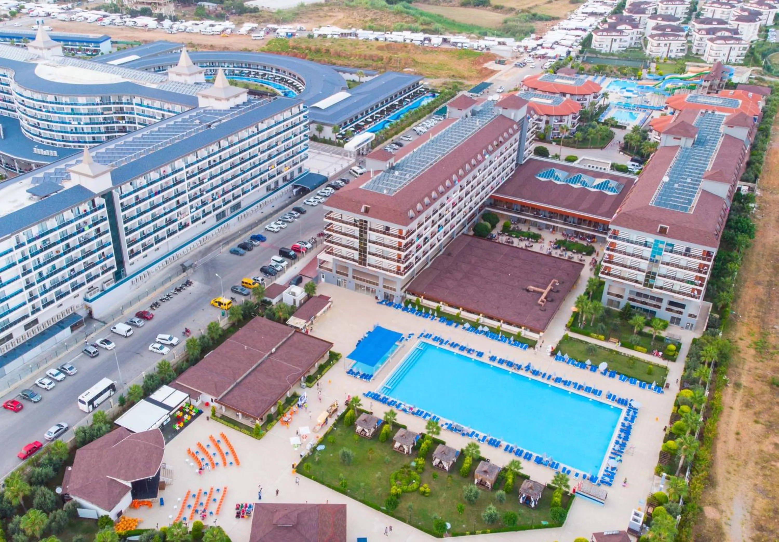 Bird's eye view in Eftalia Aqua Resort