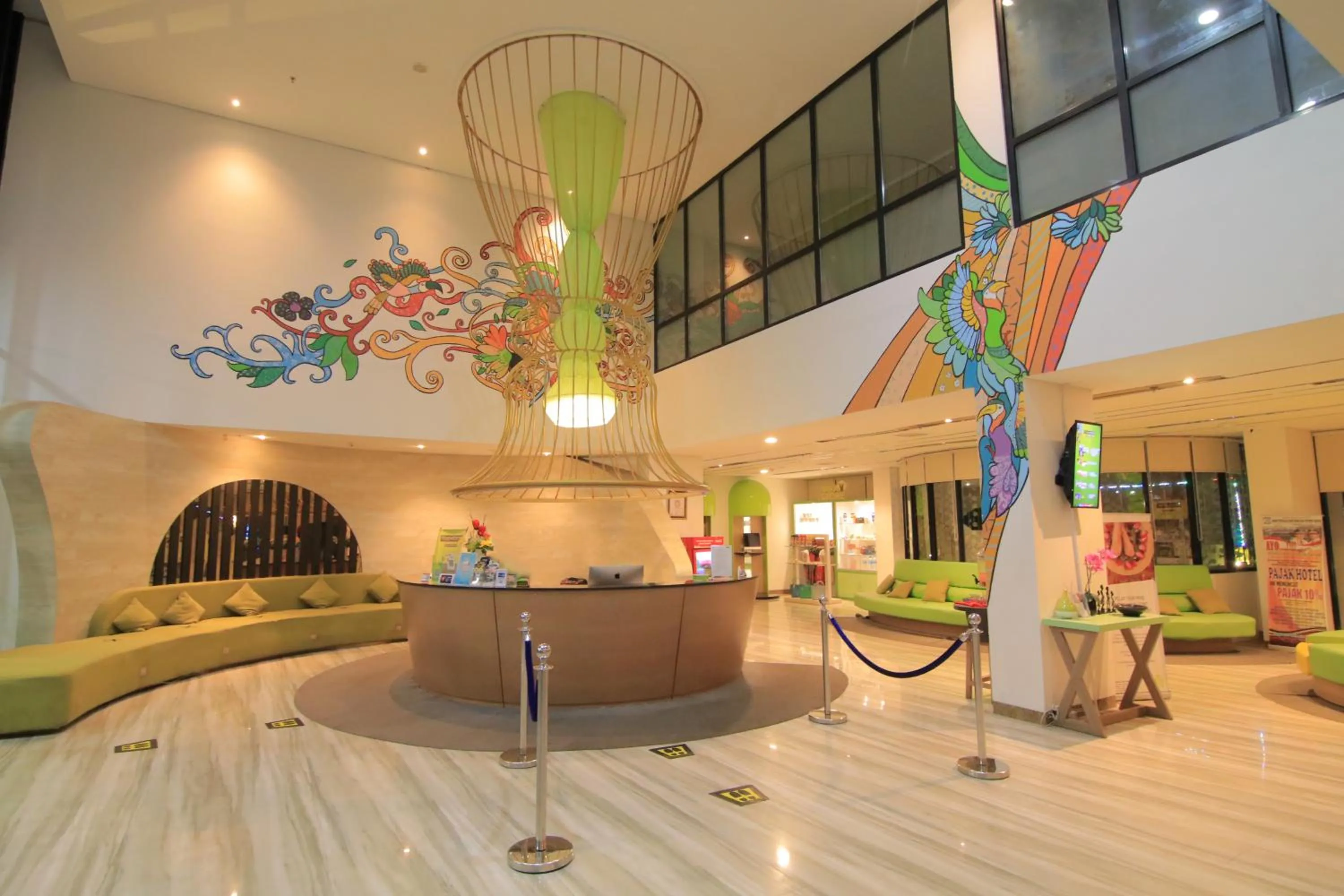 Lobby or reception in MaxOneHotels @Balikpapan