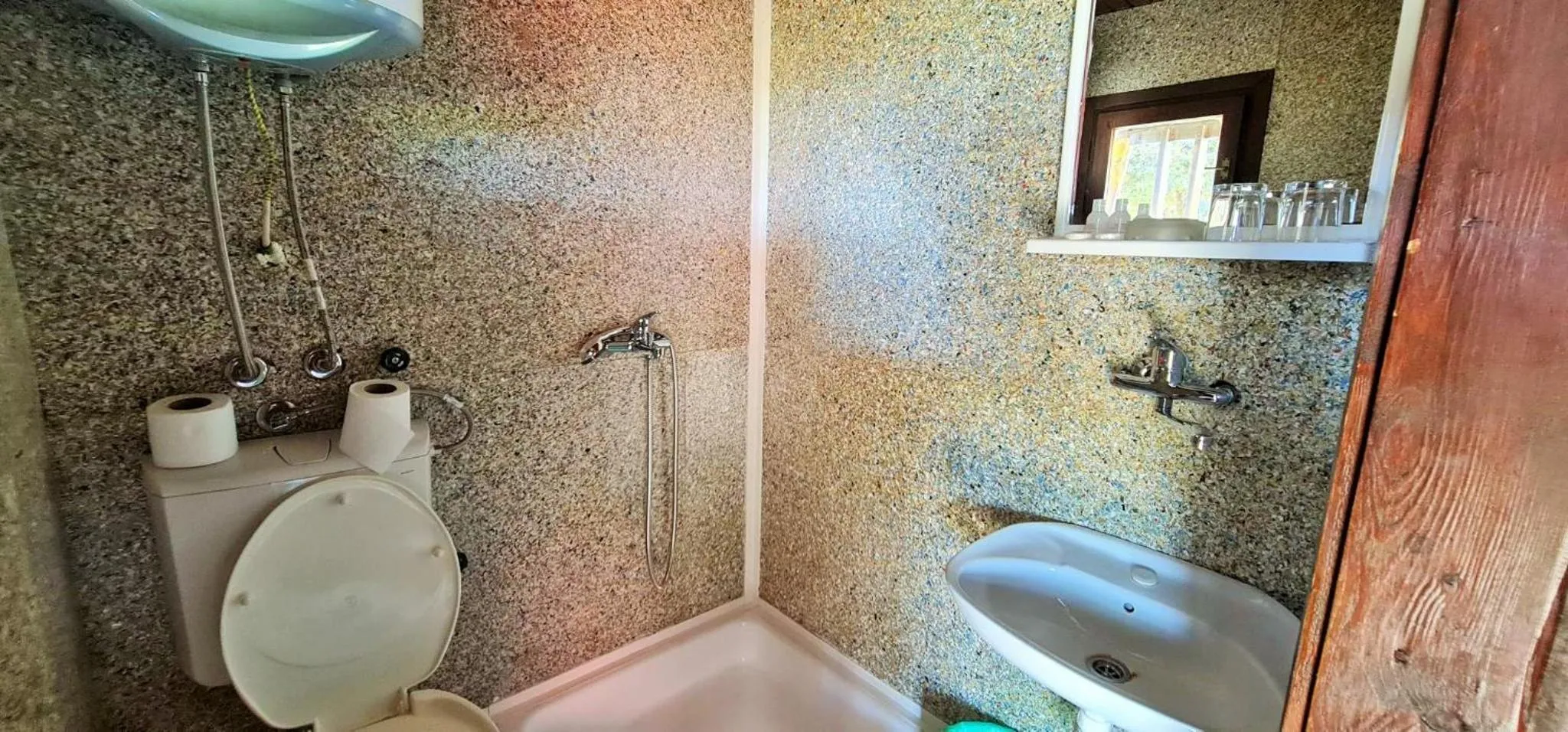 Shower in FKK Ada Bojana