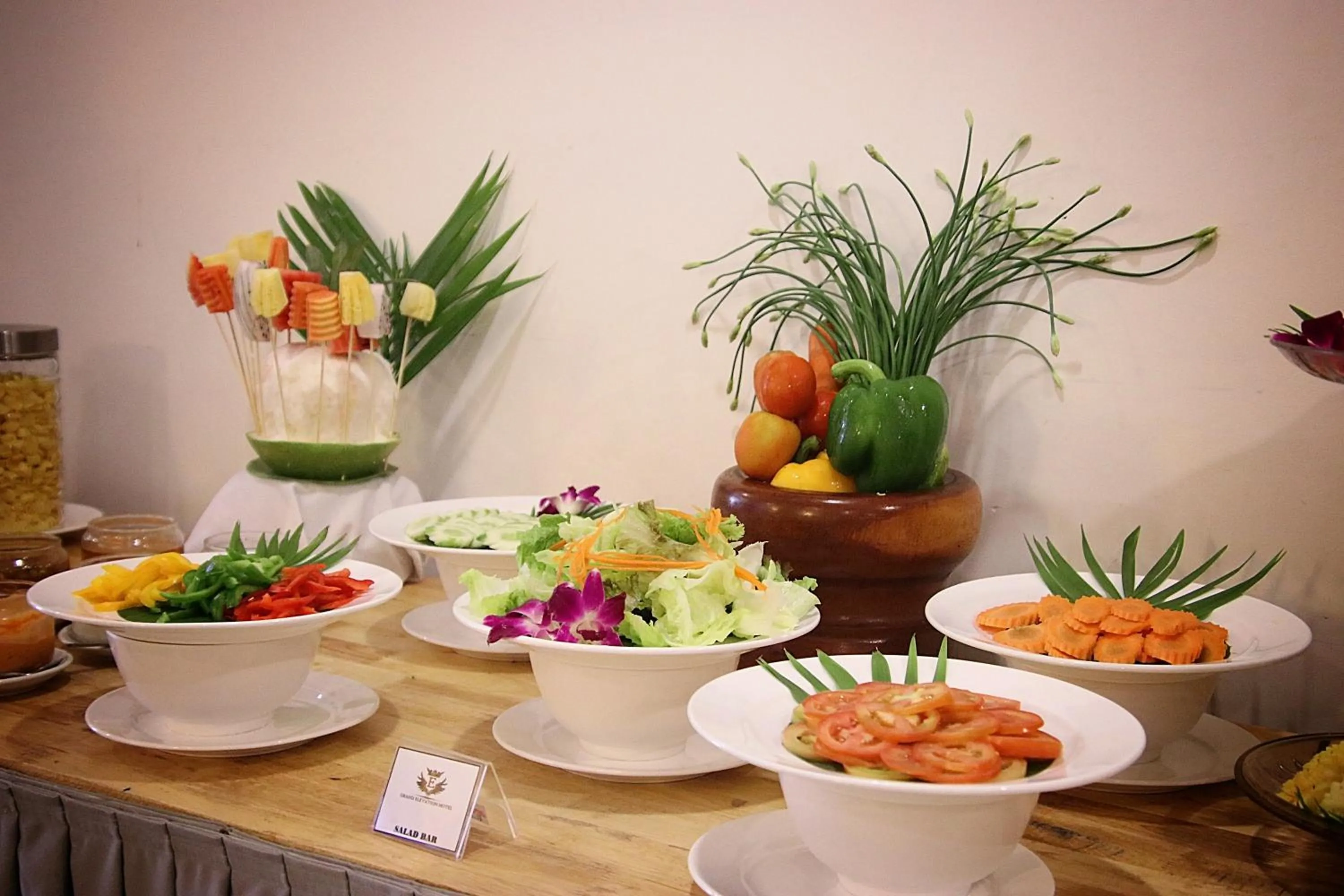 Breakfast in Grand Elevation Hotel