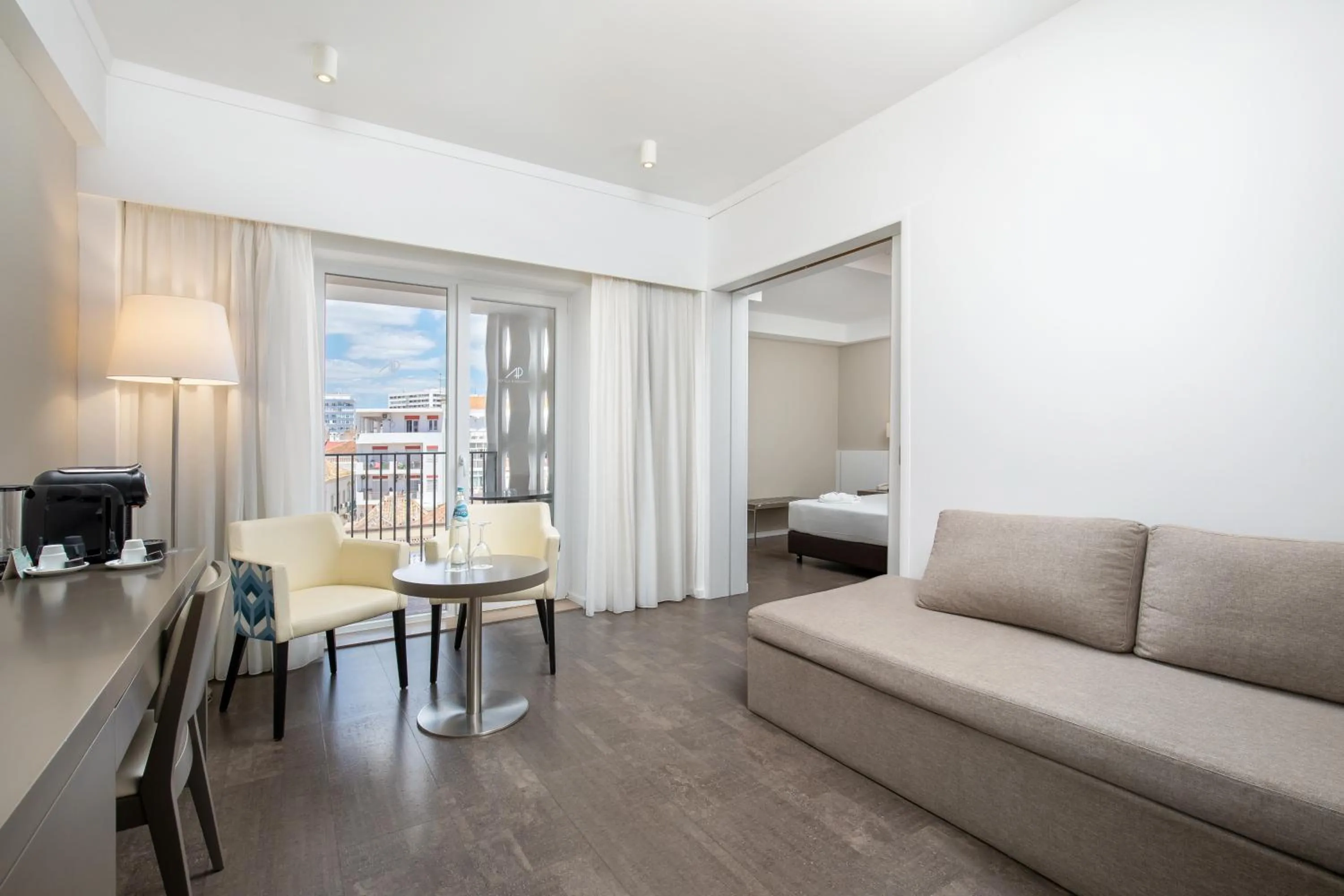 Living room, Bed in AP Eva Senses