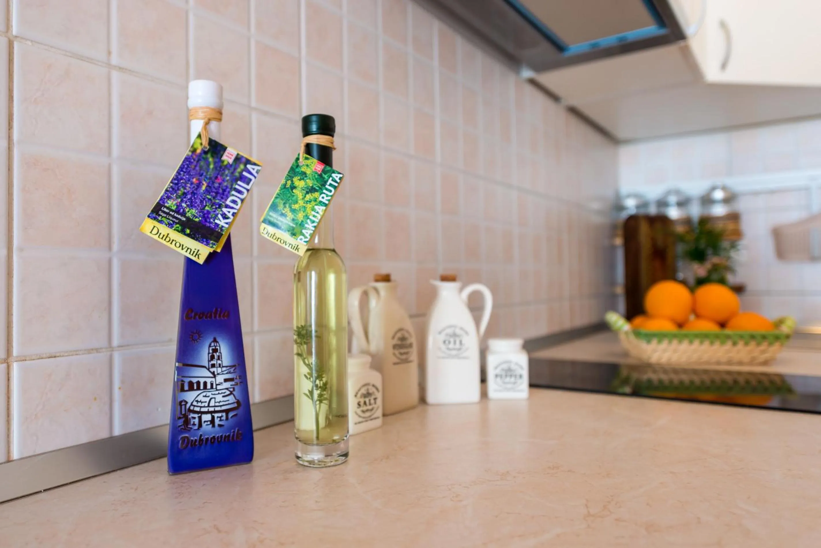 Kitchen or kitchenette in Apartments Dubrovnik Lapad