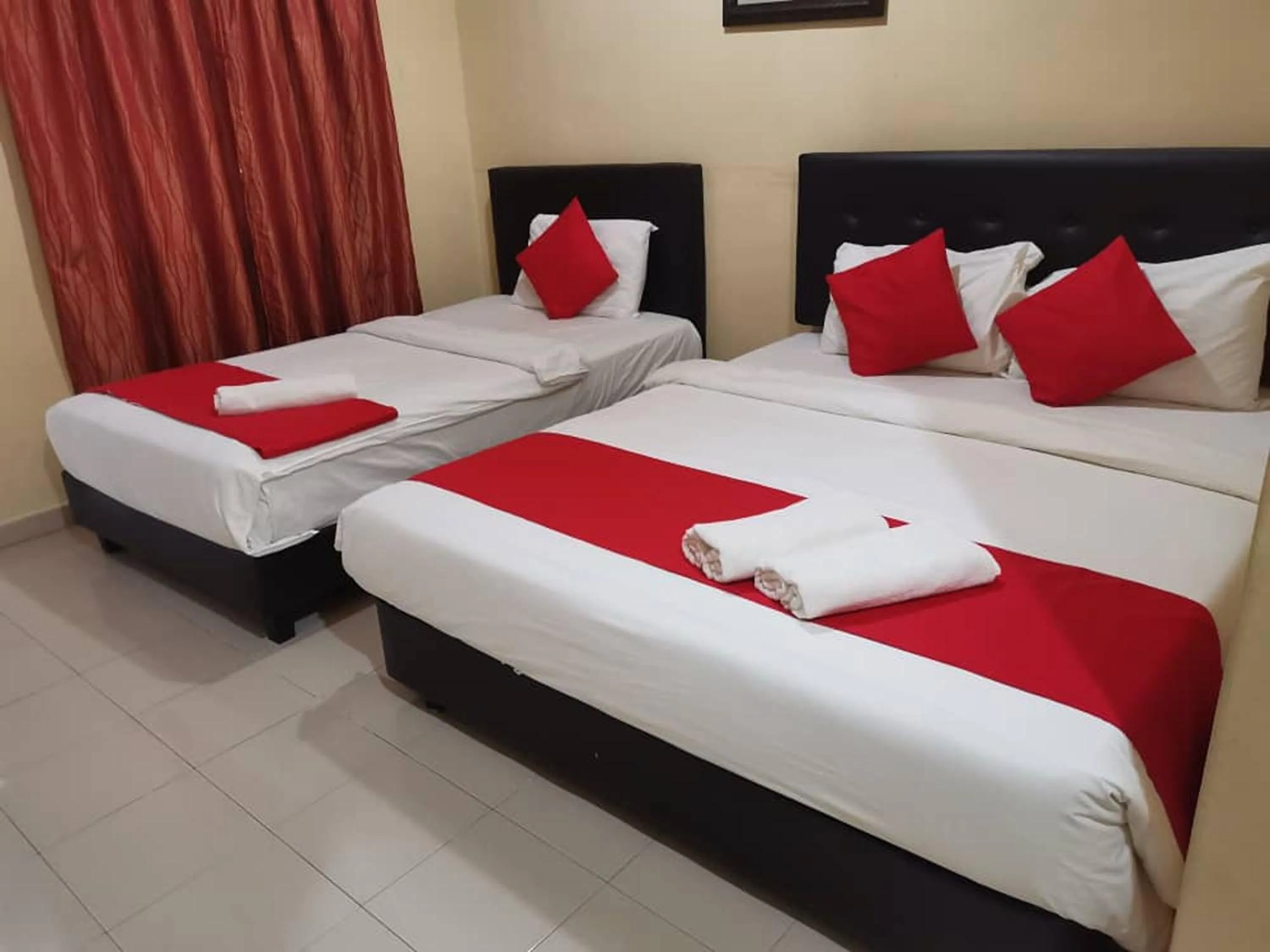 Bed in Langkawi Tok Jah Guest House Pantai Cenang