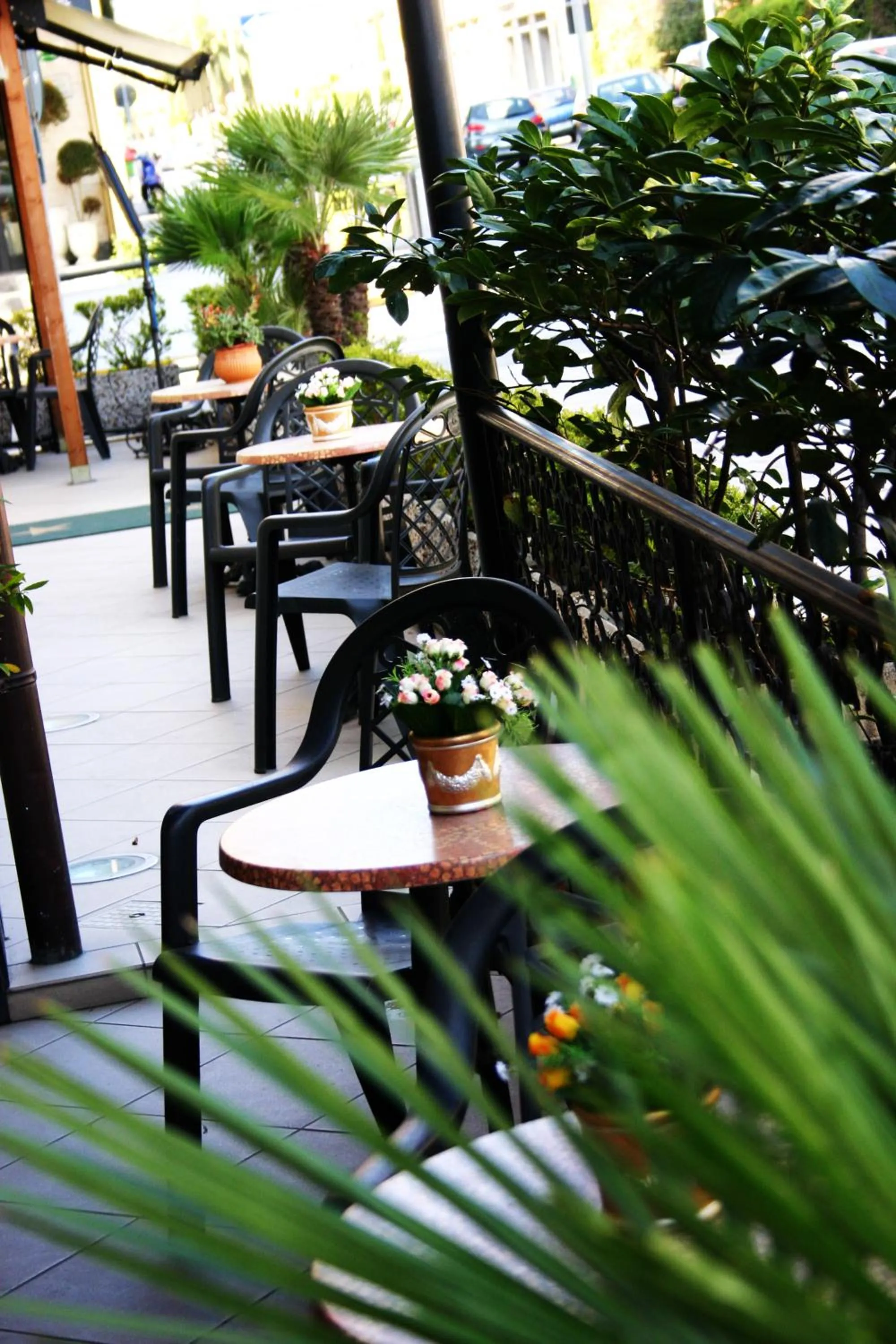 Balcony/Terrace in New Automatic Villa Daniela