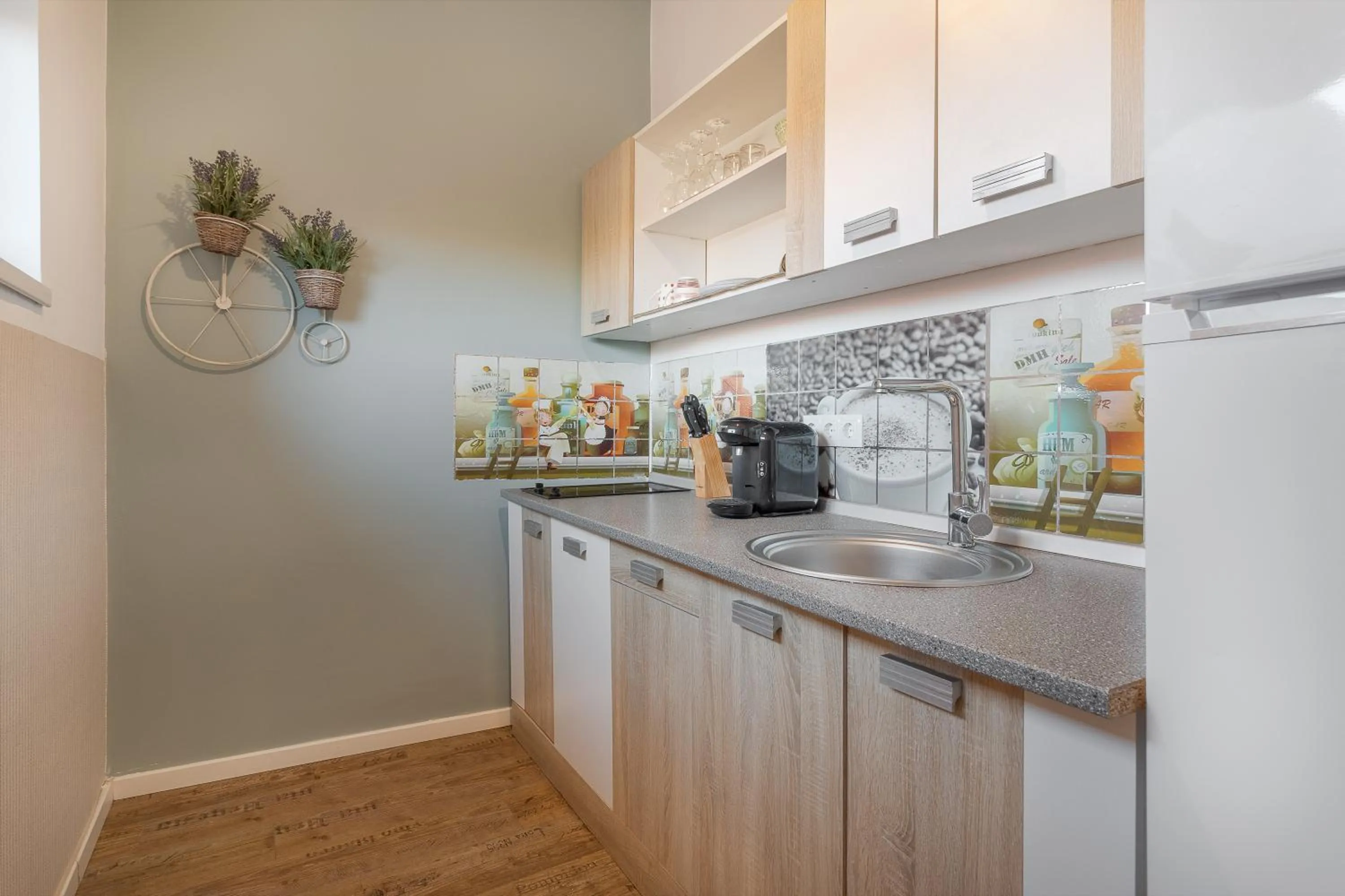 Coffee/tea facilities in Aparthotel Aria Boutique