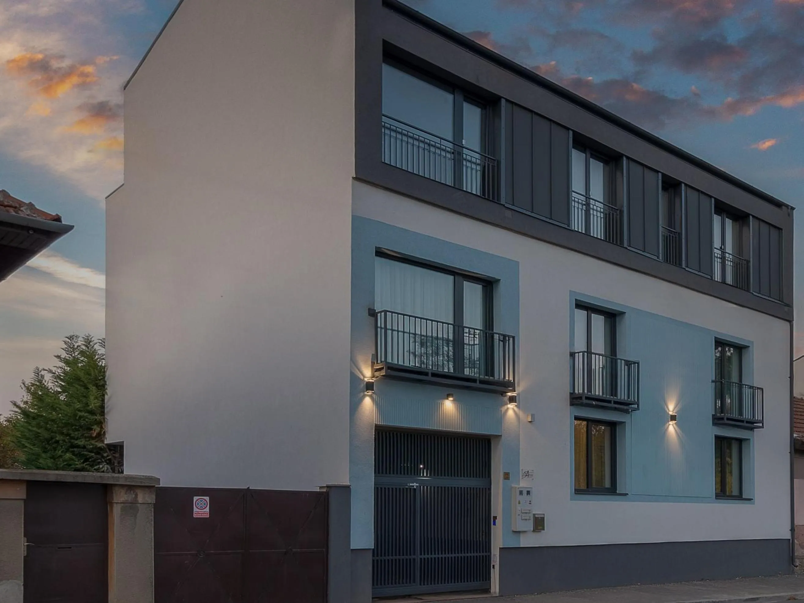 Property building in Aparthotel Aria Boutique