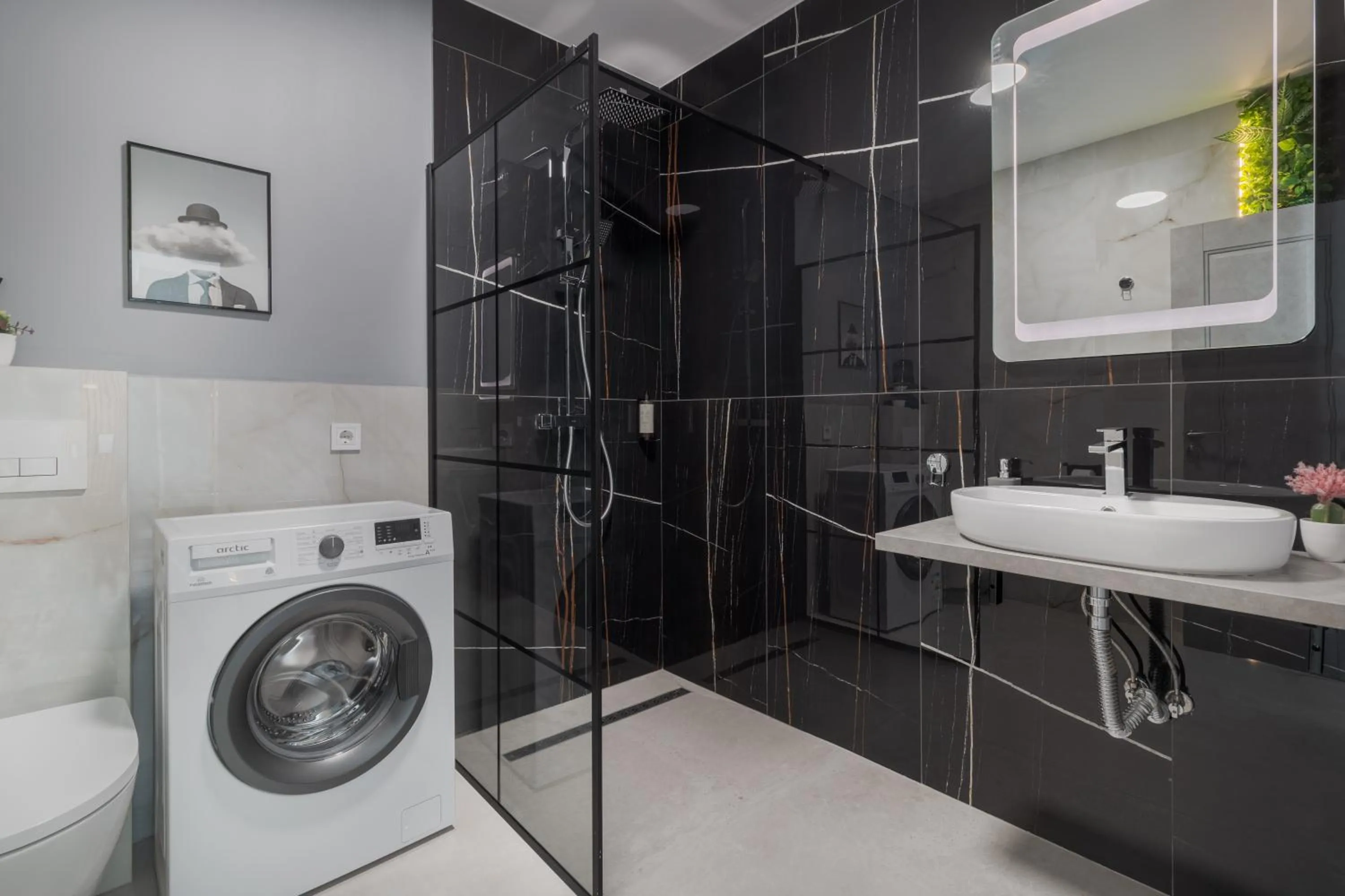 Shower in Aparthotel Aria Boutique