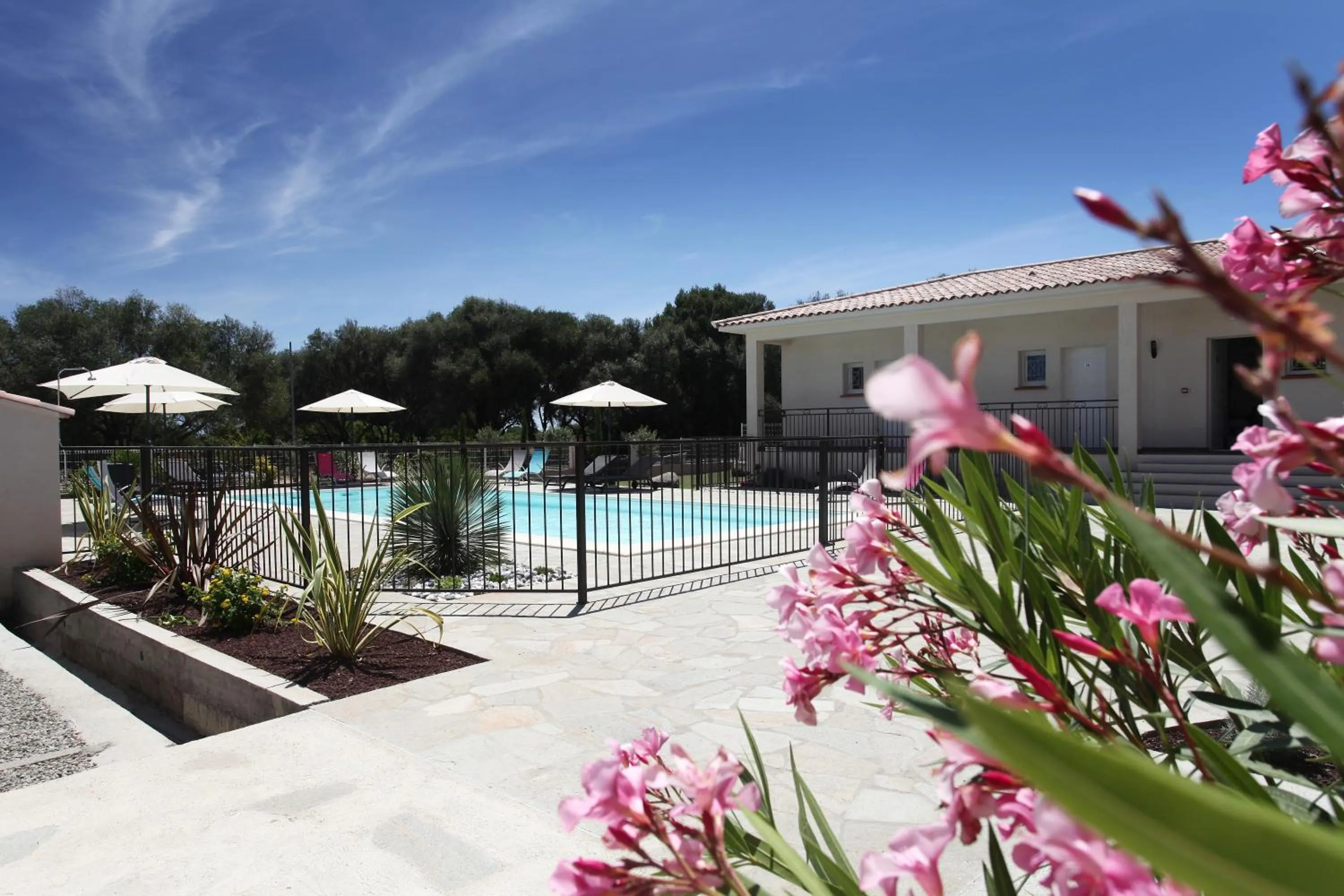 Swimming pool in Hôtel Des Nacres