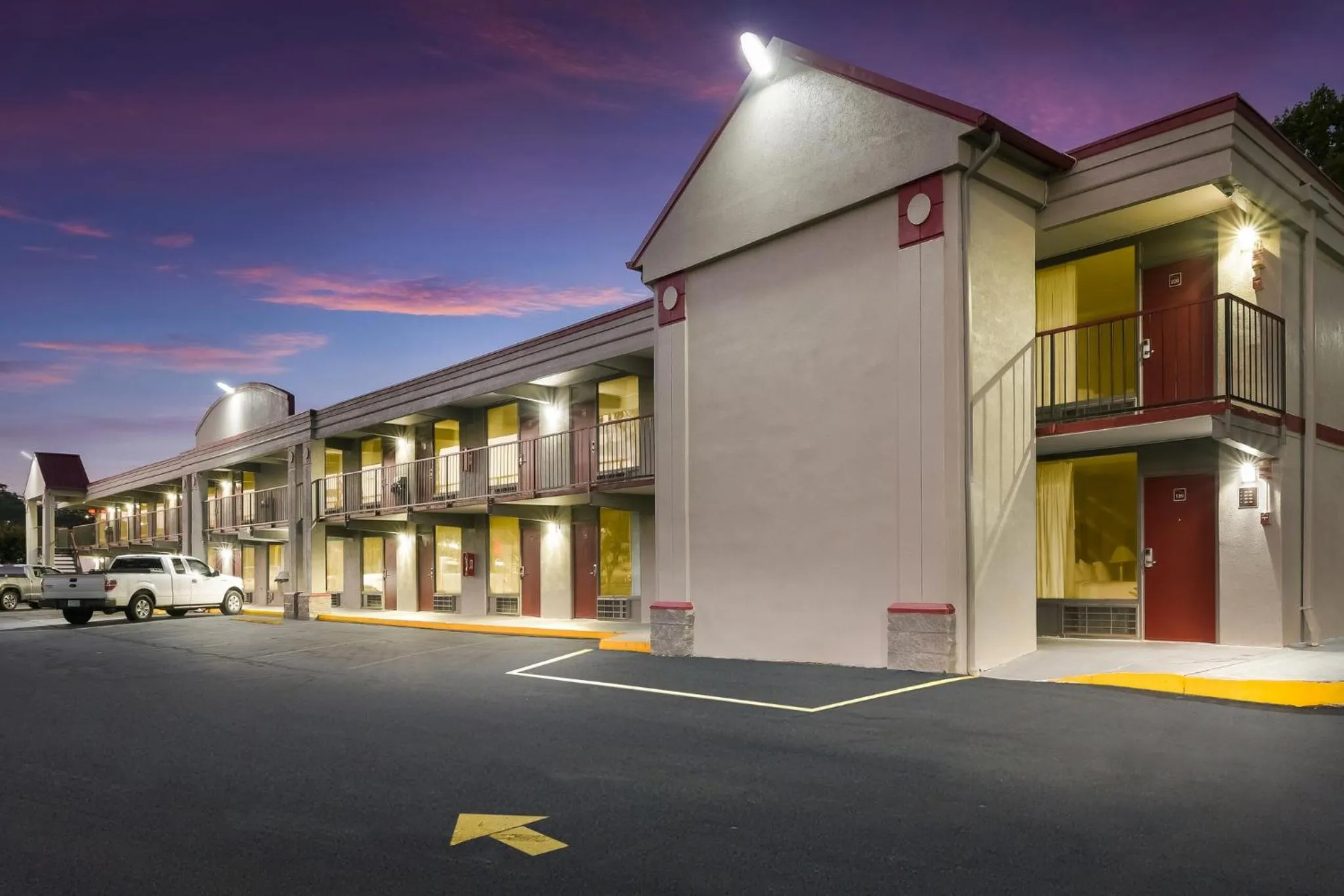 Property building in Red Roof Inn Lenoir