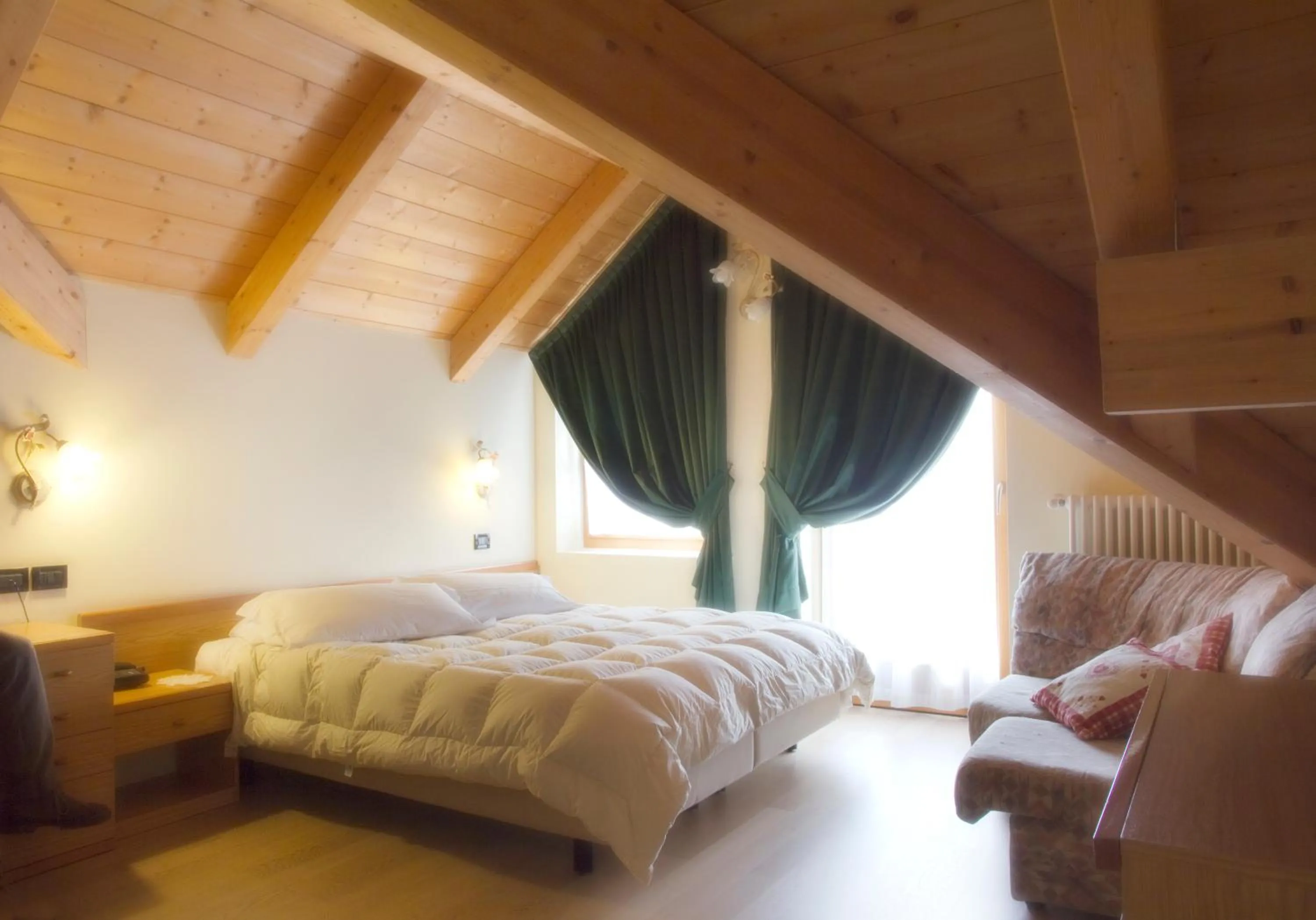 Bedroom, Bed in Hotel Michela