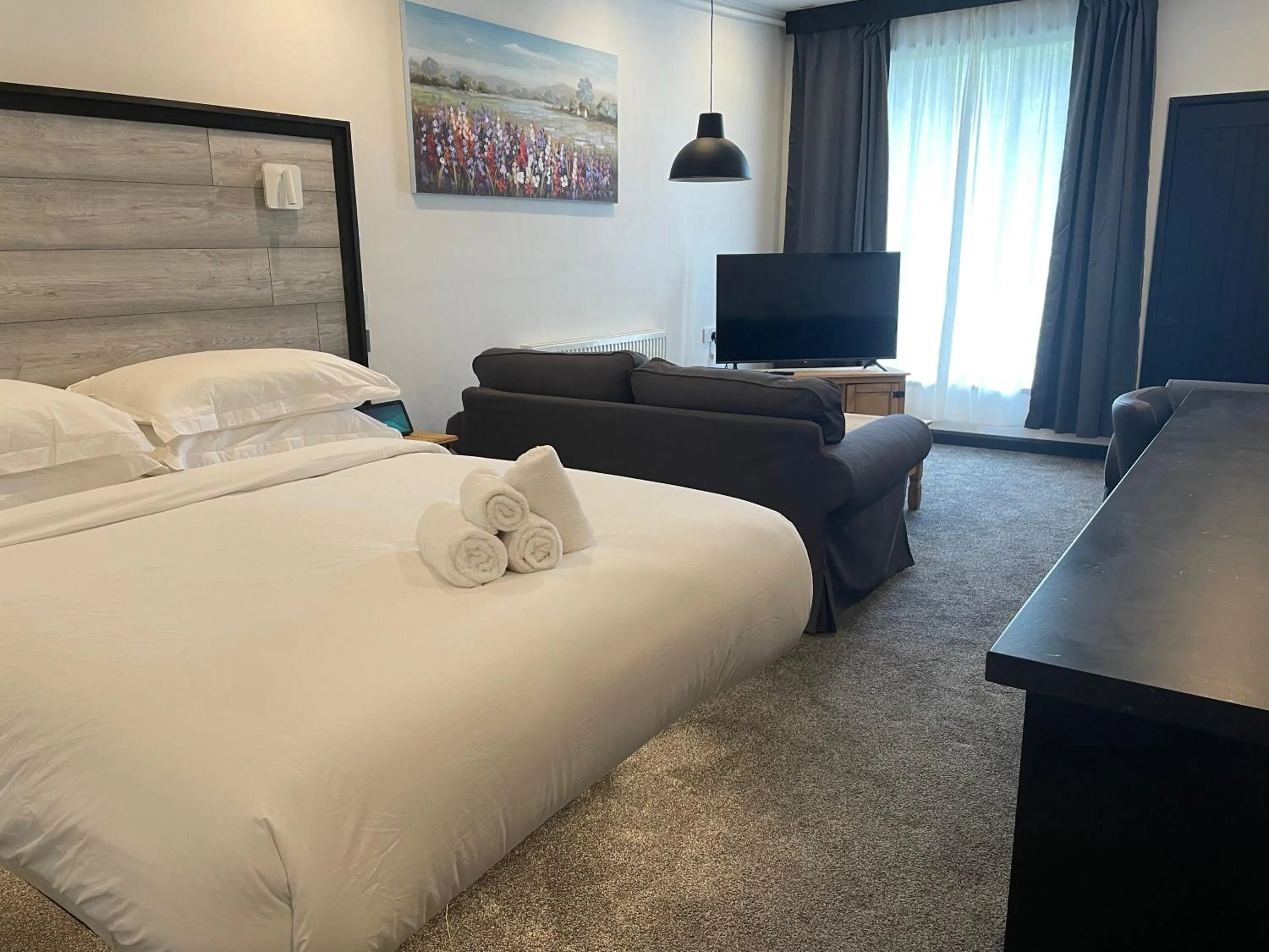 Bed in TheWaterfrontLodges