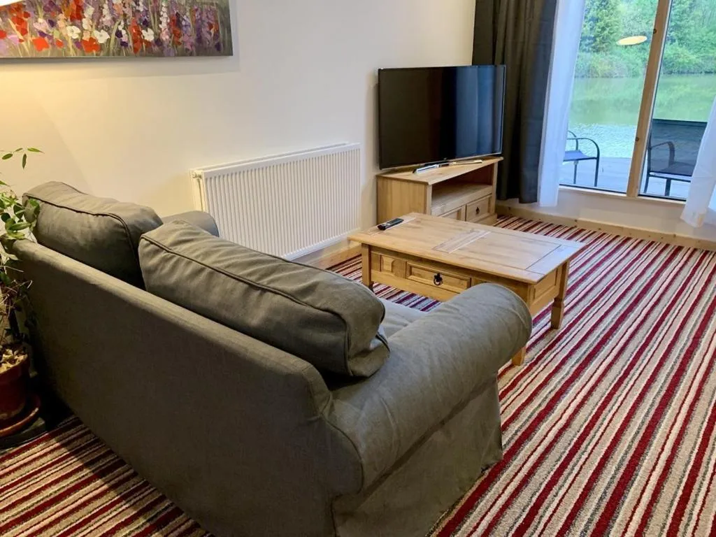 Living room in The Waterfront Lodges