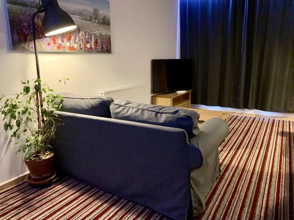 Living room in The Waterfront Lodges