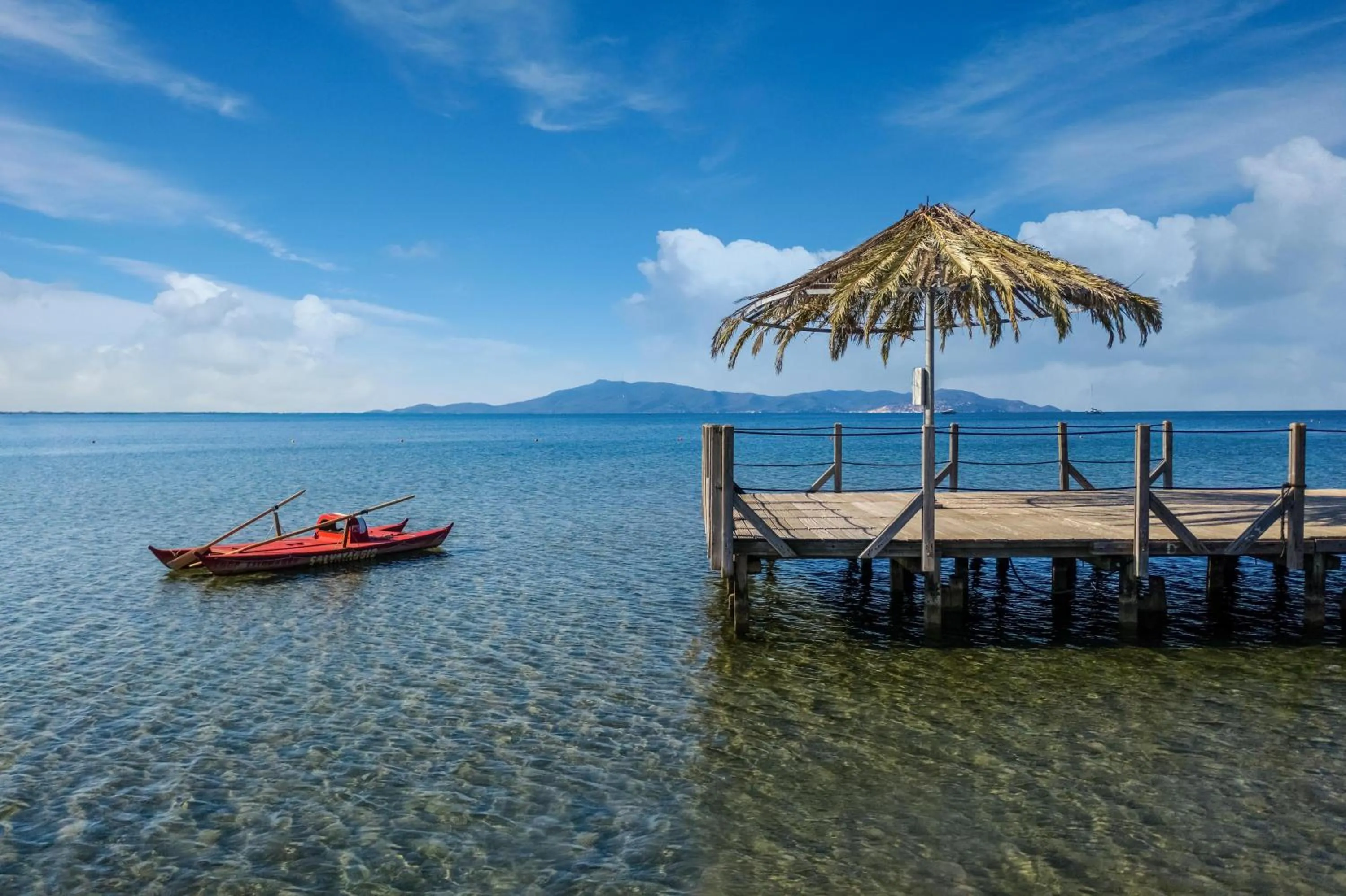Beach in Gitavillage Talamone